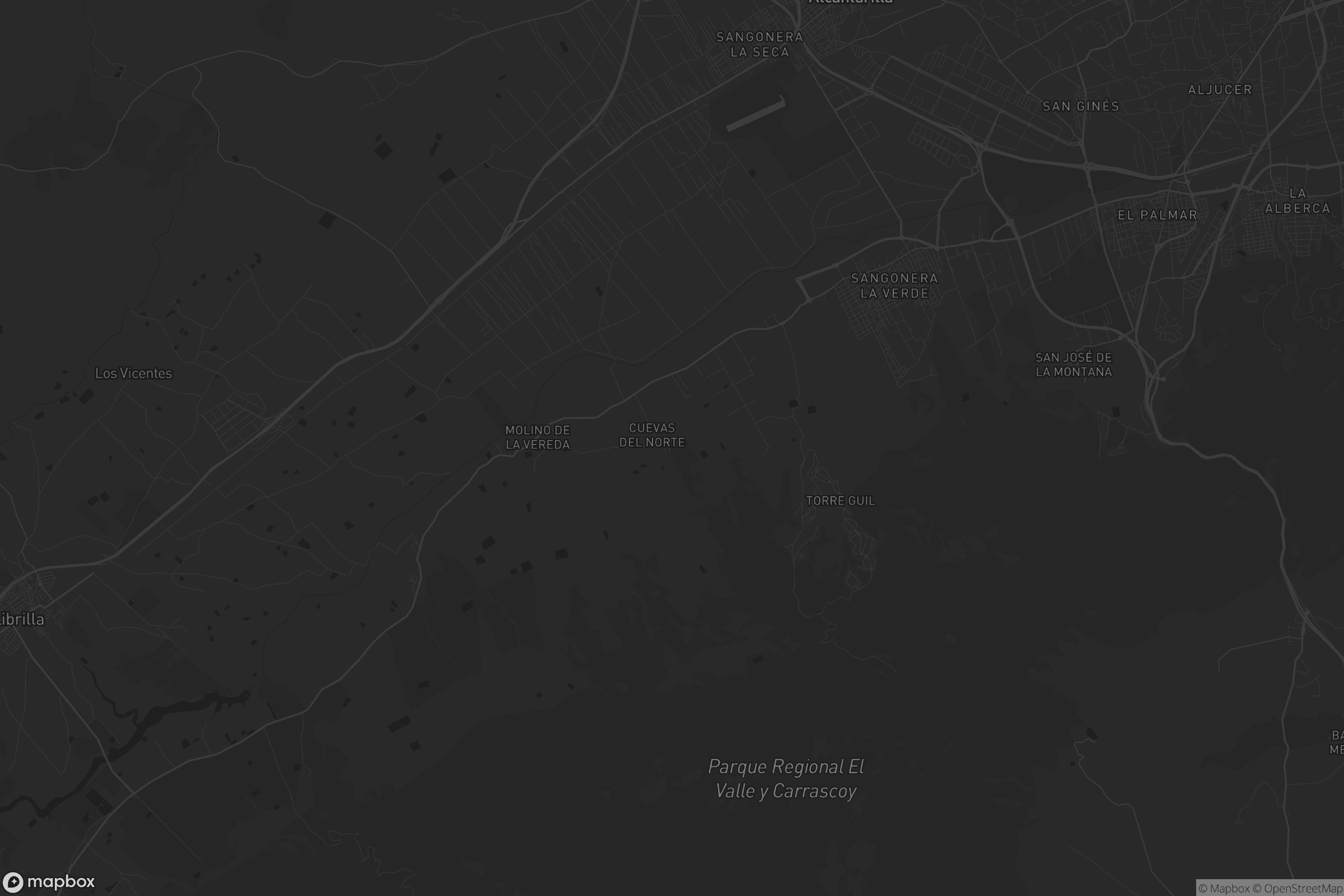 Mapa de Sangonera la Seca