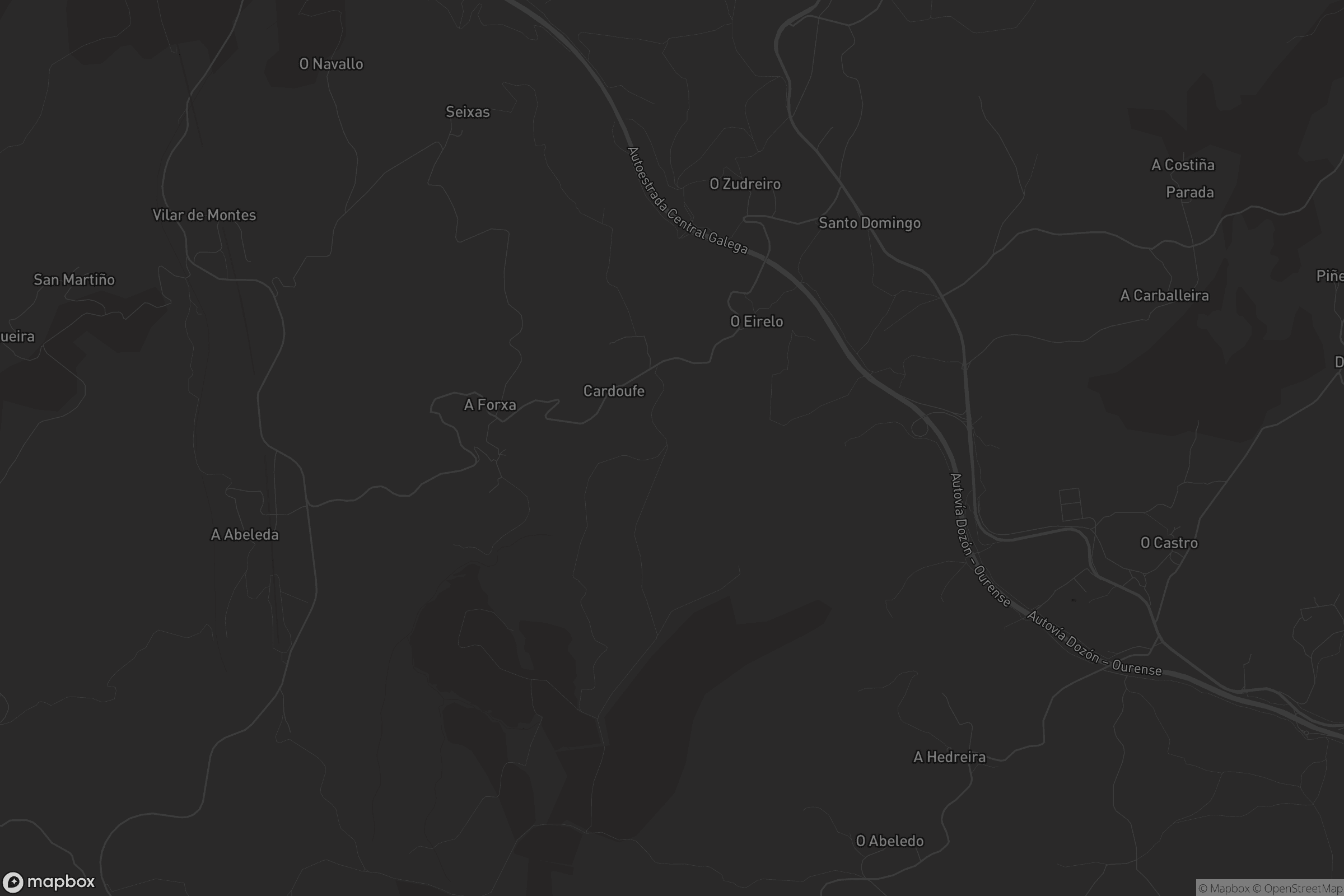 Mapa de Sanguiñedo