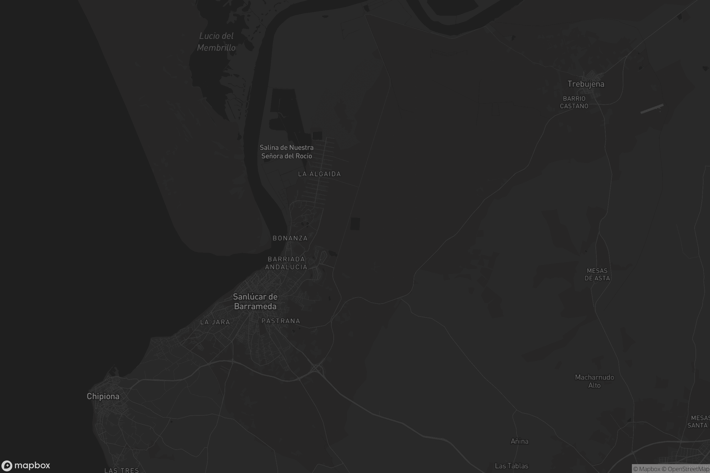 Mapa de Sanlúcar de Barrameda