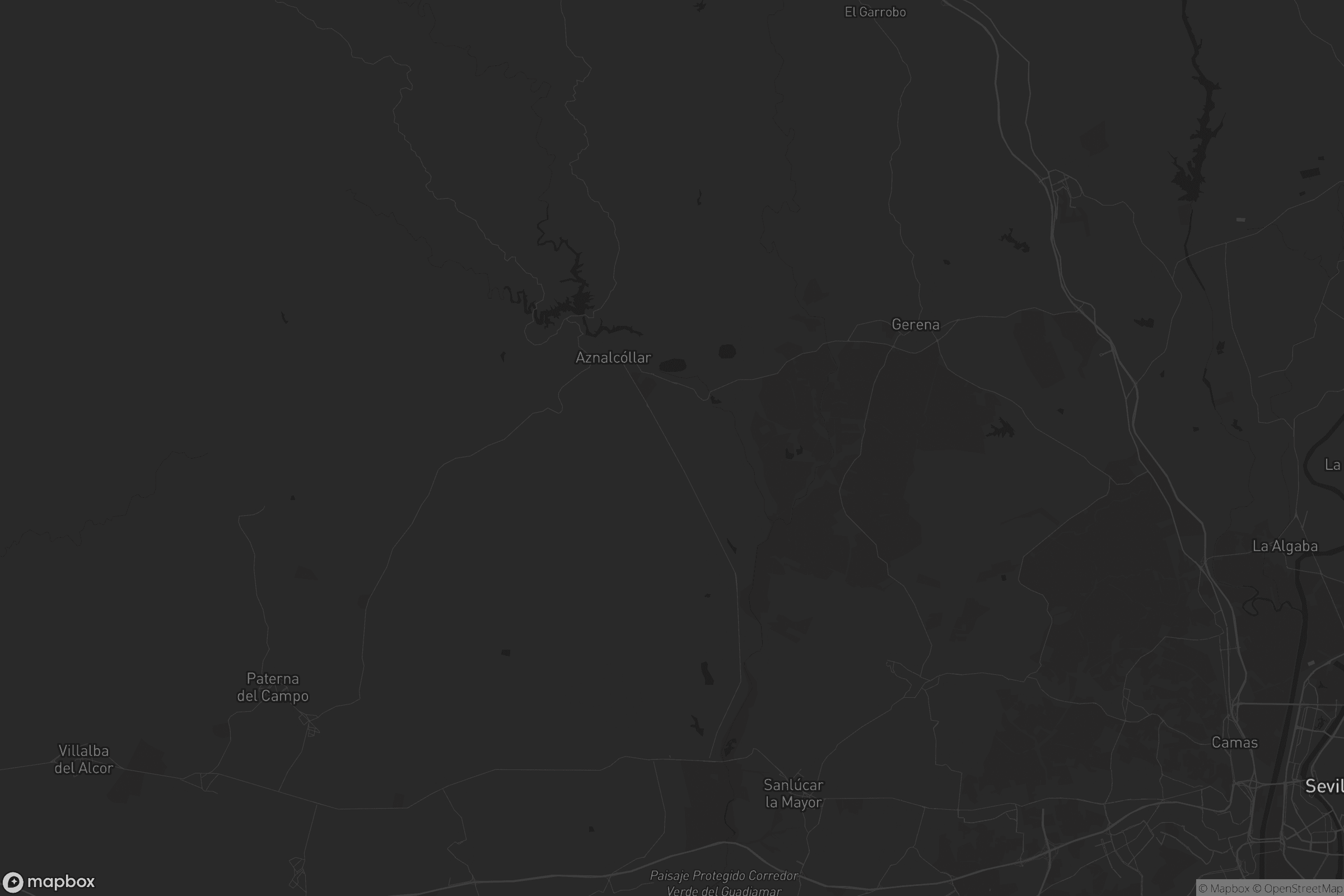 Mapa de Sanlúcar la Mayor