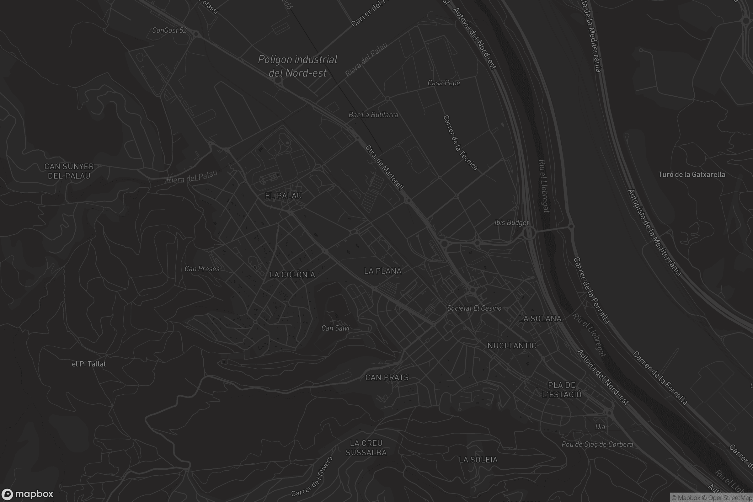 Mapa de Sant Andreu de la Barca