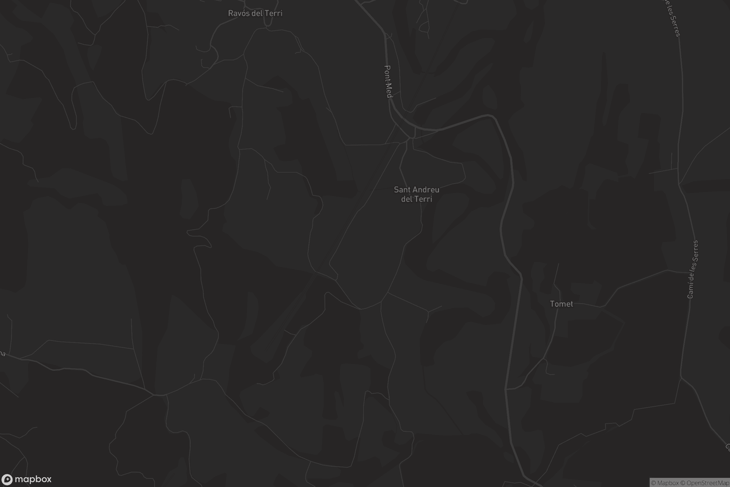 Mapa de Sant Andreu del Terri