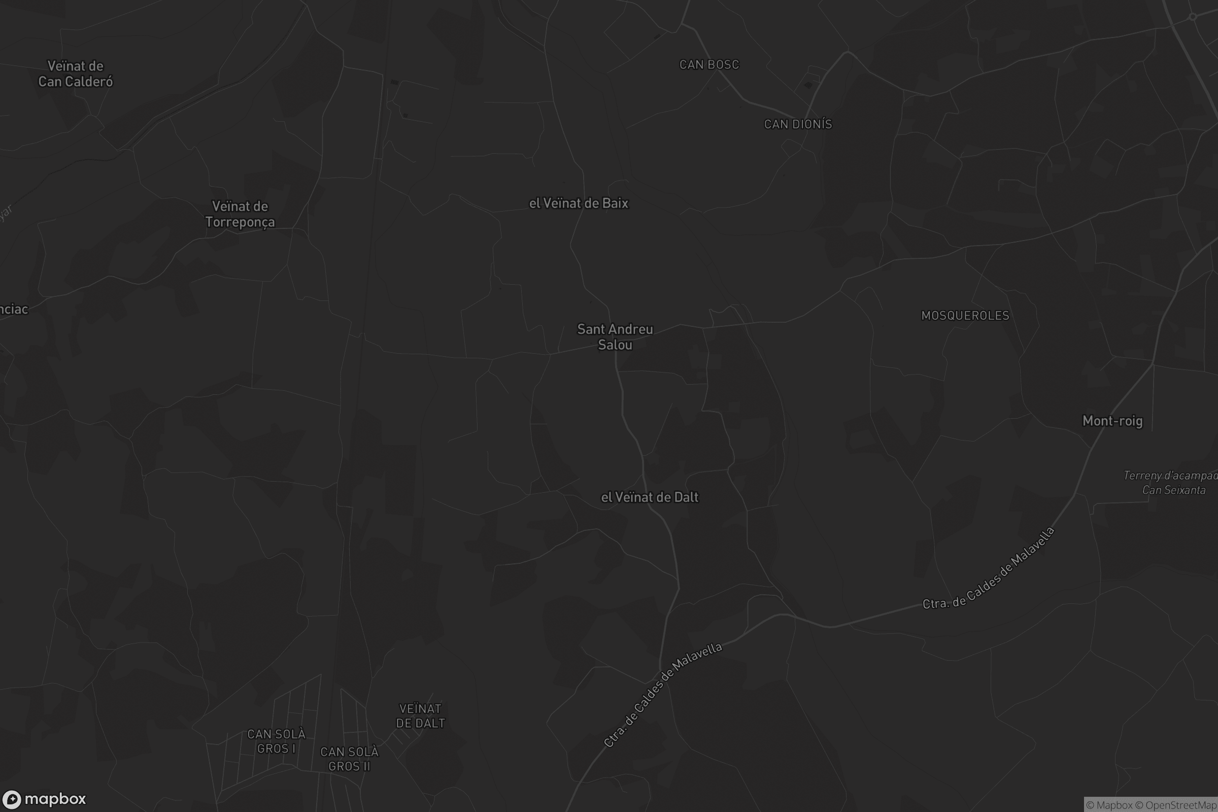 Mapa de Sant Andreu Salou