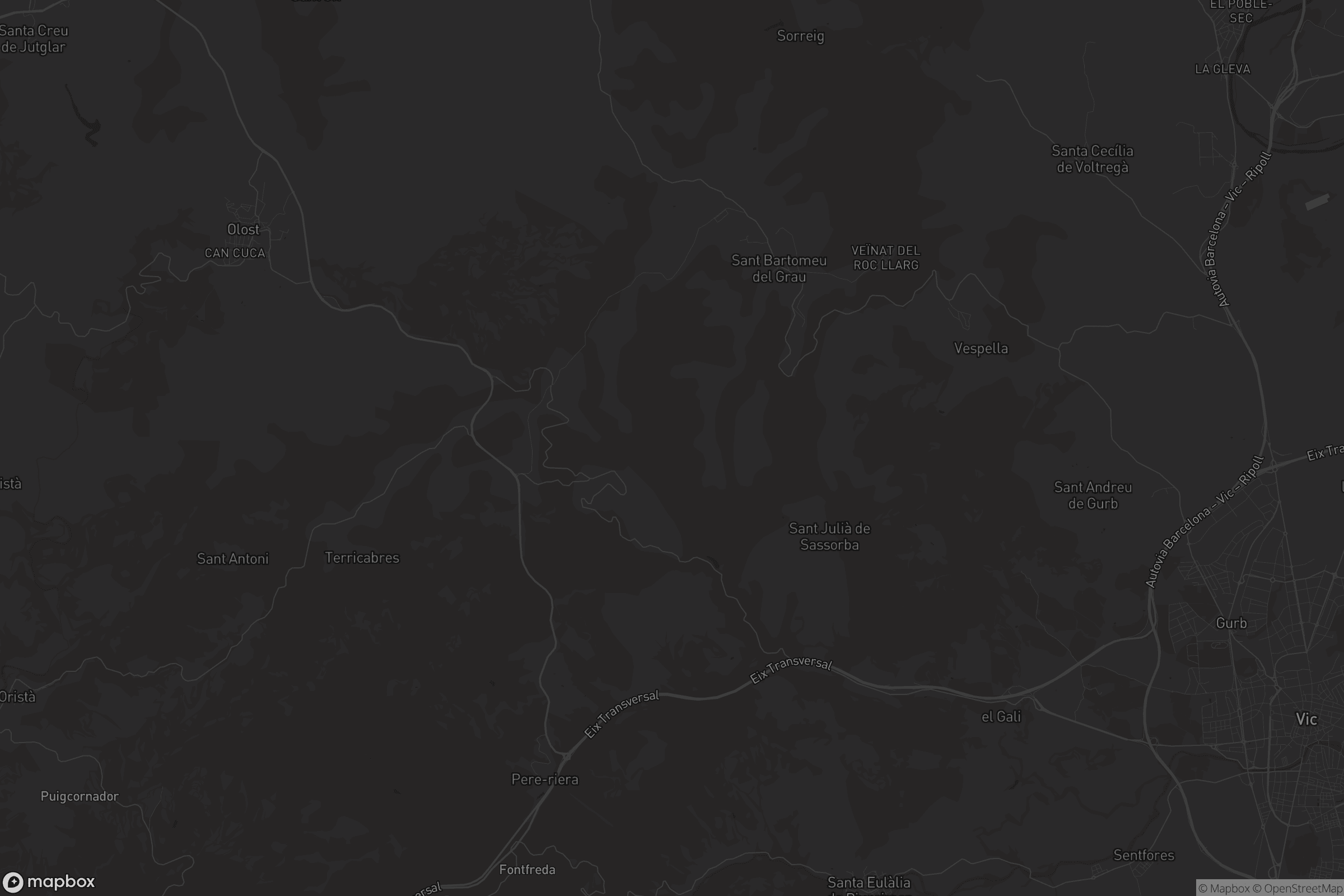 Mapa de Sant Bartomeu del Grau