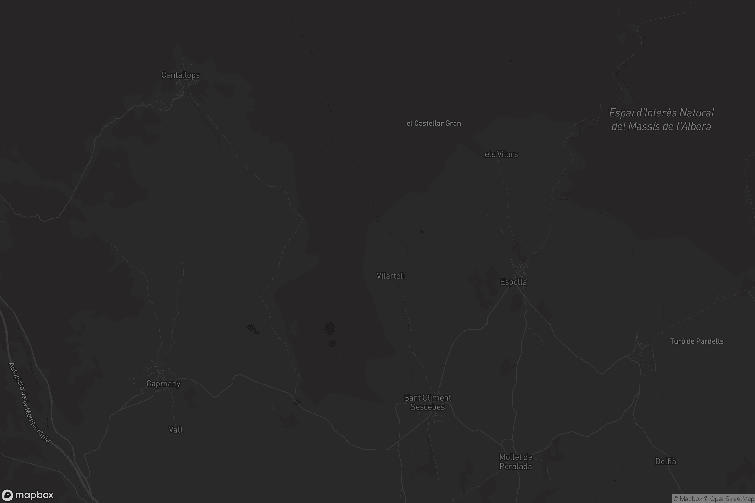 Mapa de Sant Climent Sescebes