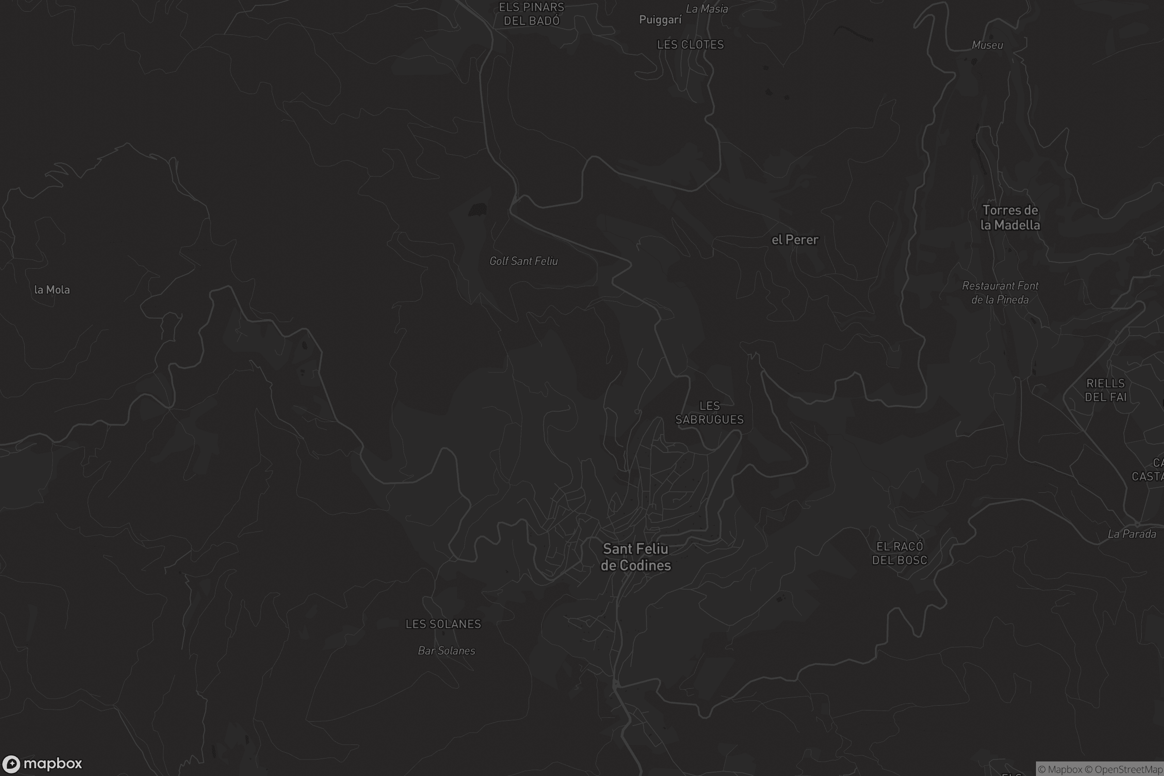 Mapa de Sant Feliu de Codines
