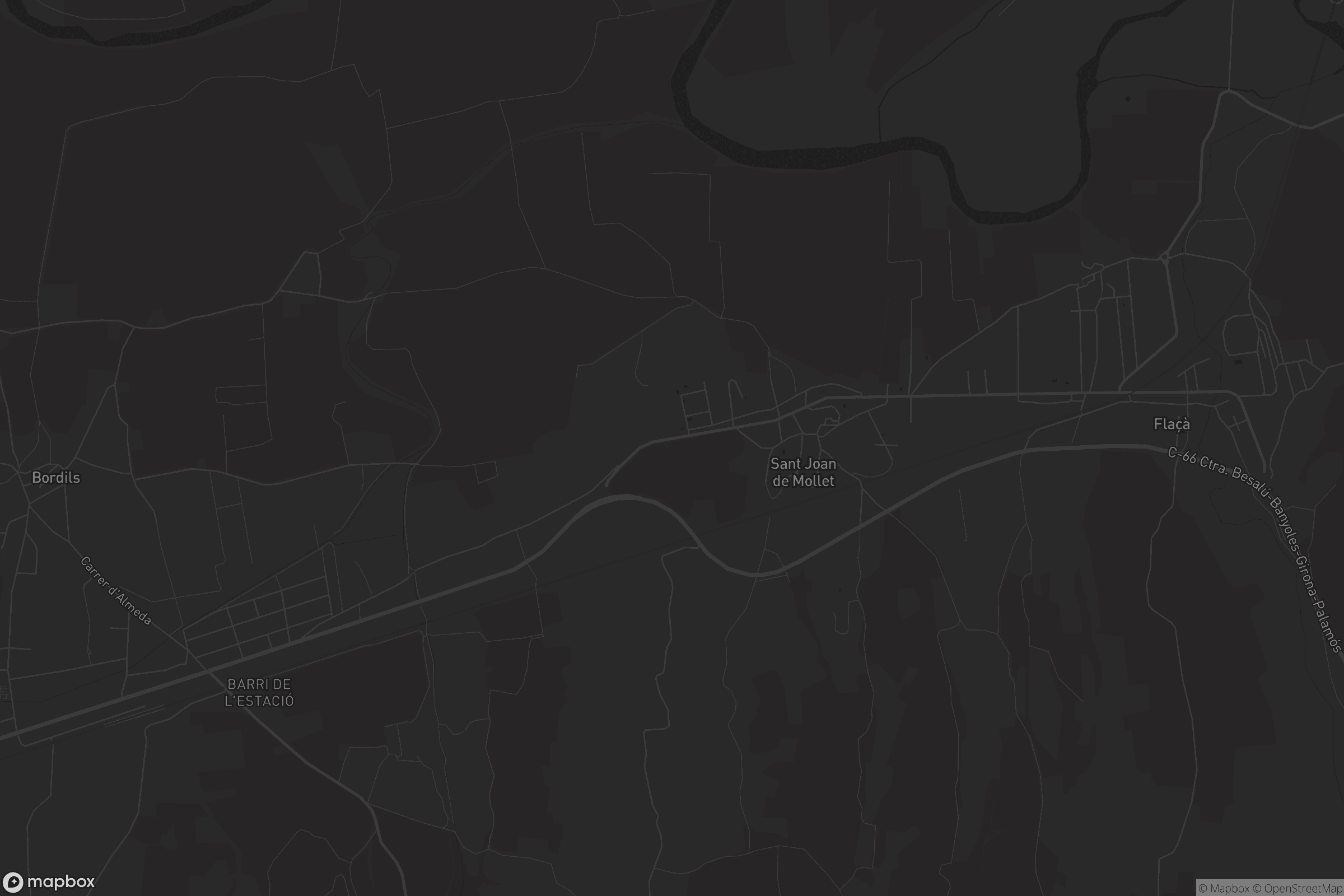 Mapa de Sant Joan de Mollet