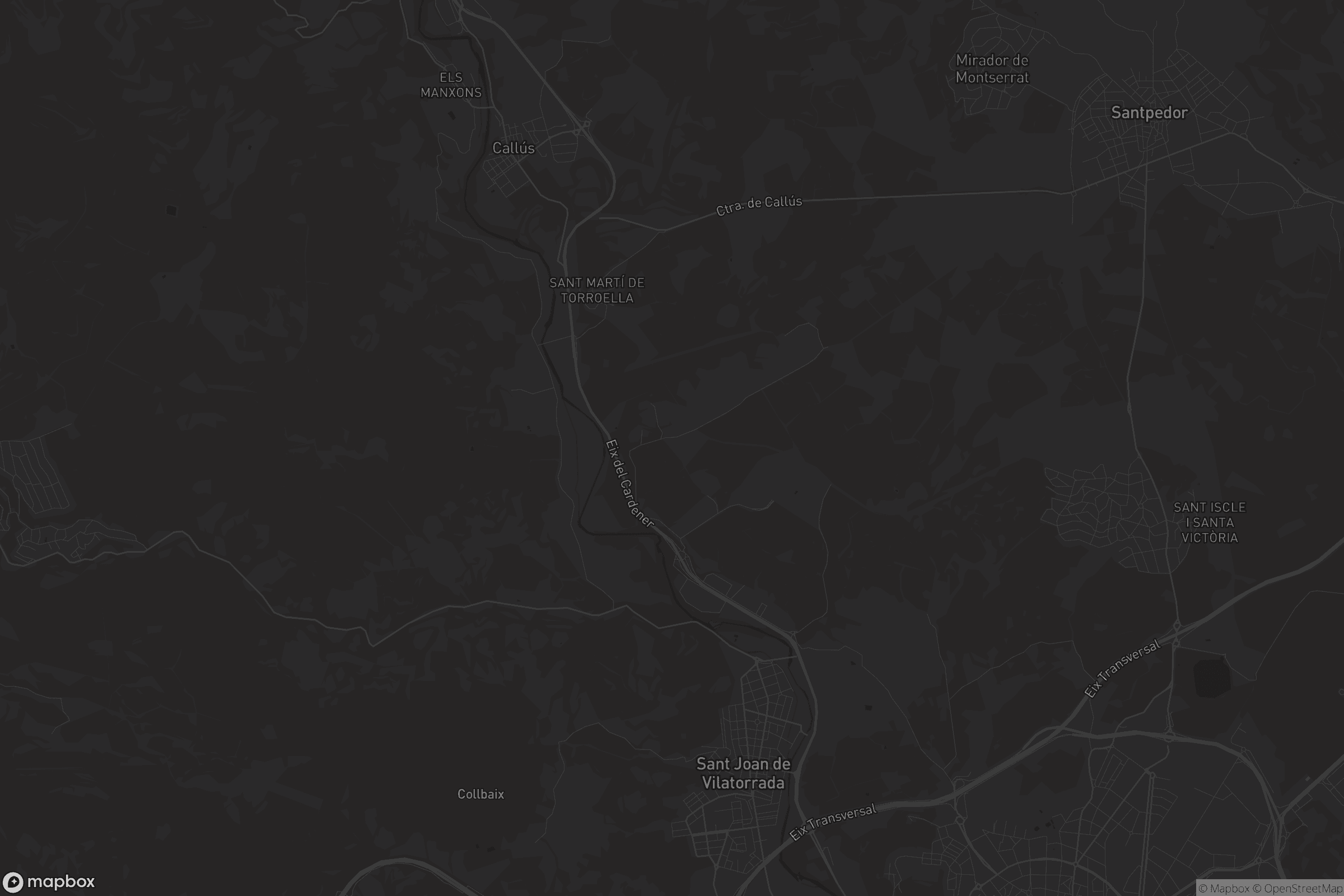 Mapa de Sant Joan de Vilatorrada