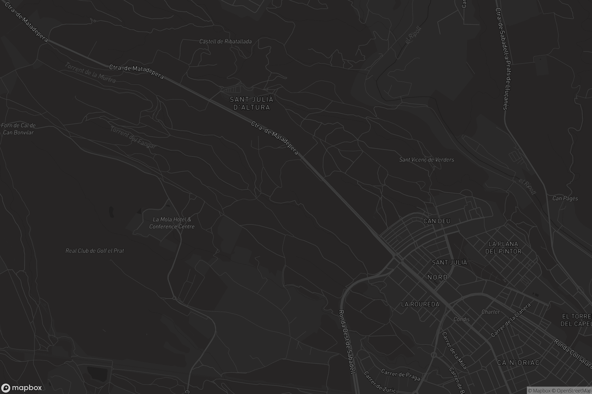 Mapa de Sant Julià d'Altura