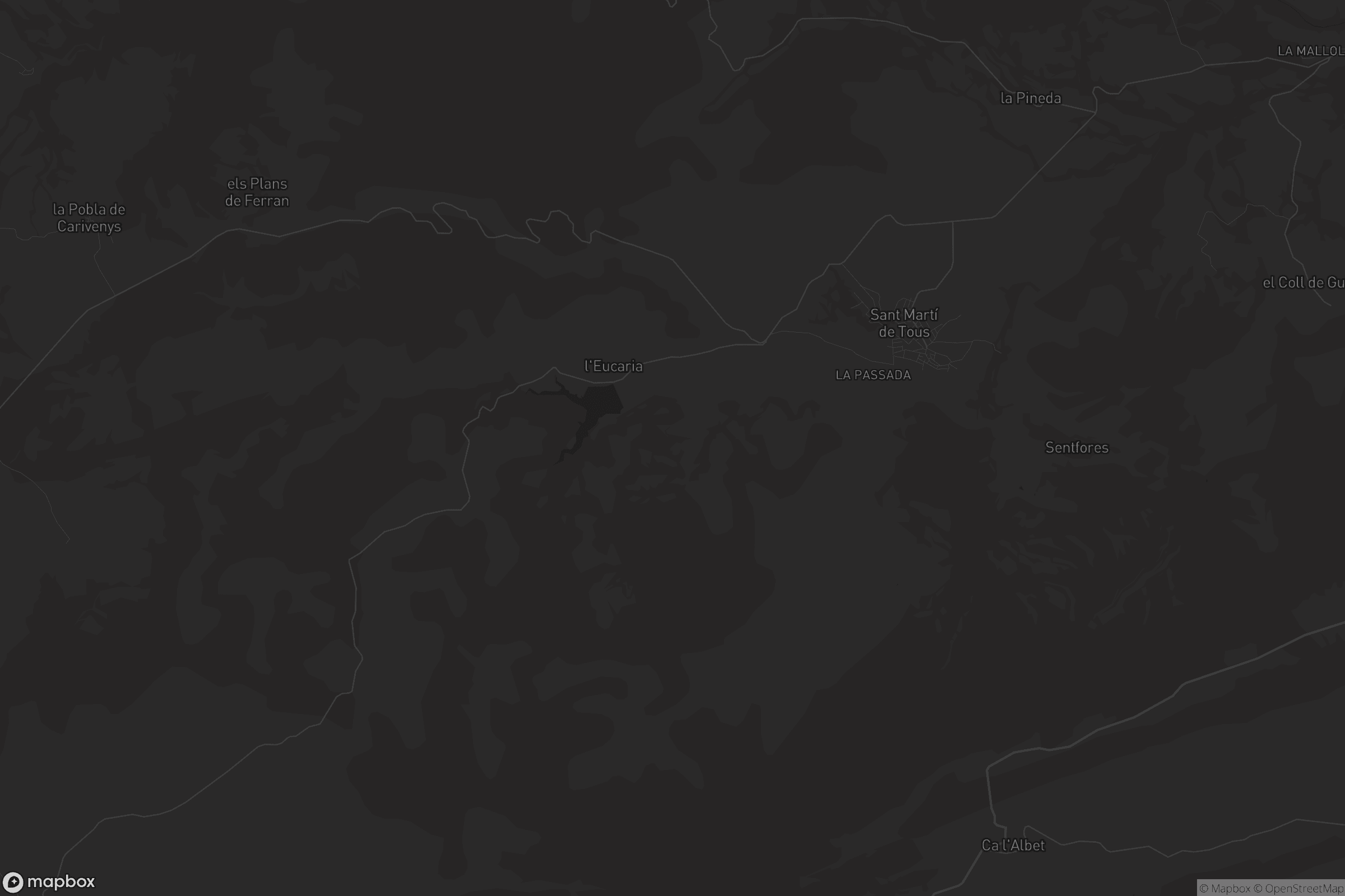 Mapa de Sant Martí de Tous