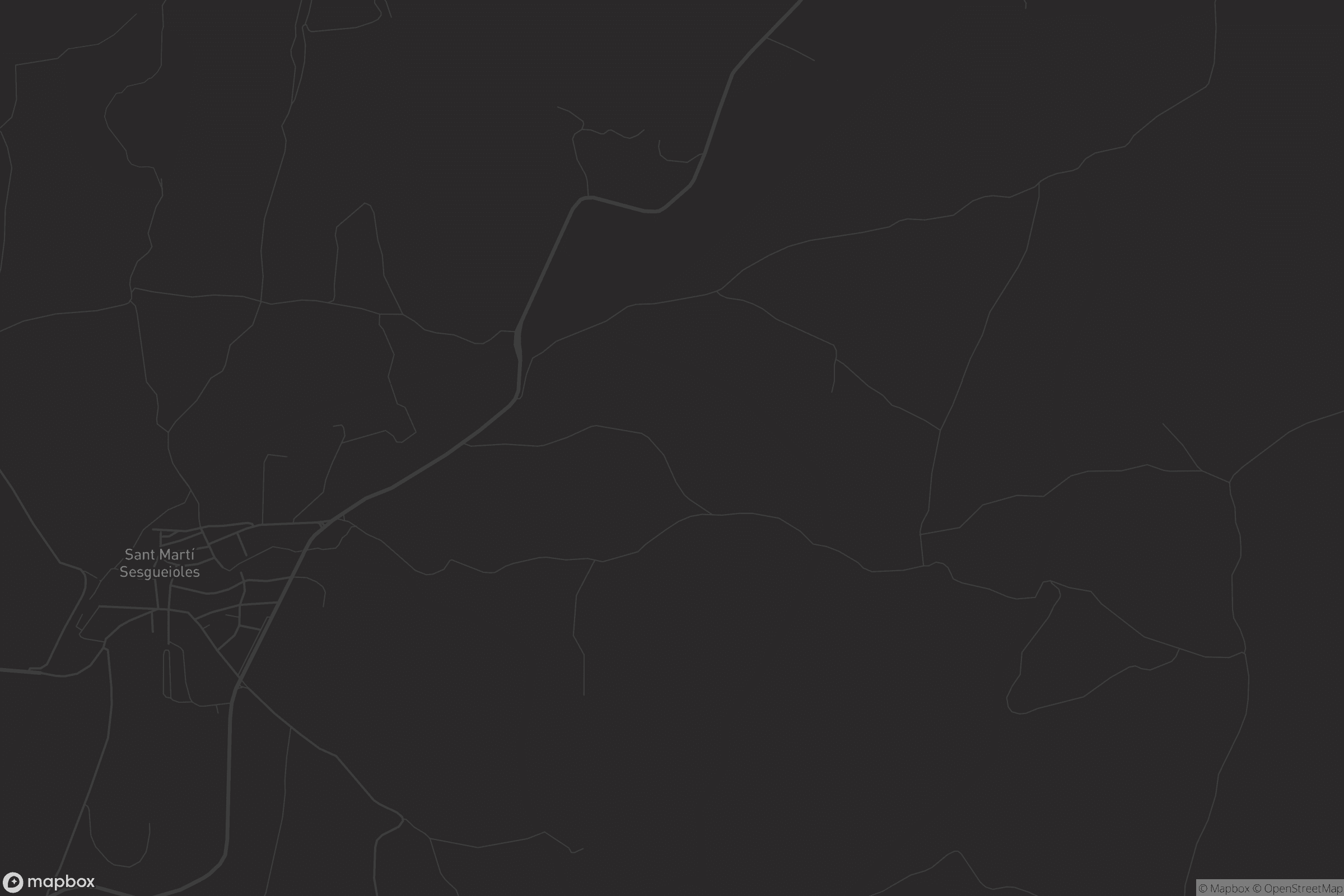 Mapa de Sant Martí Sesgueioles
