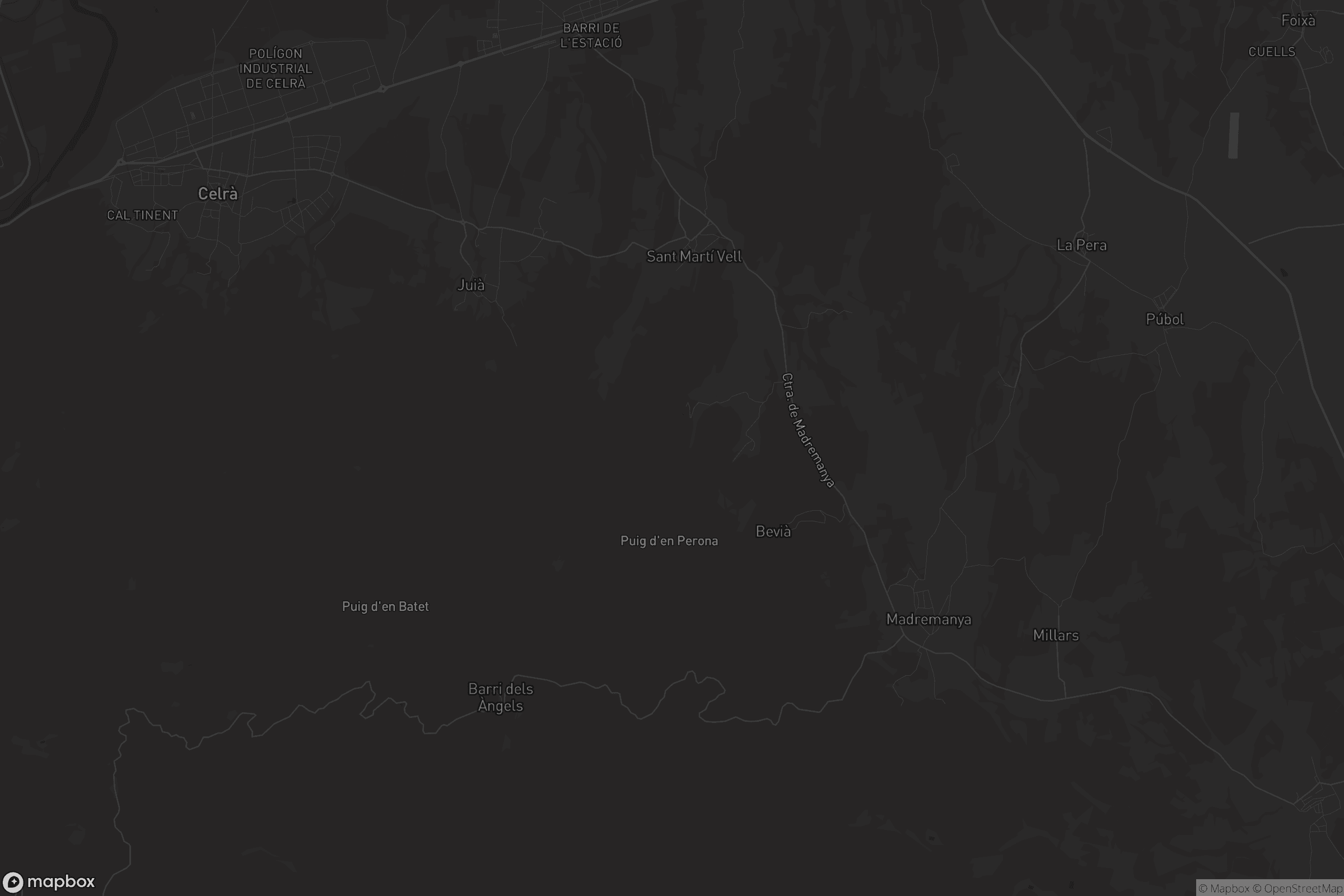 Mapa de Sant Martí Vell