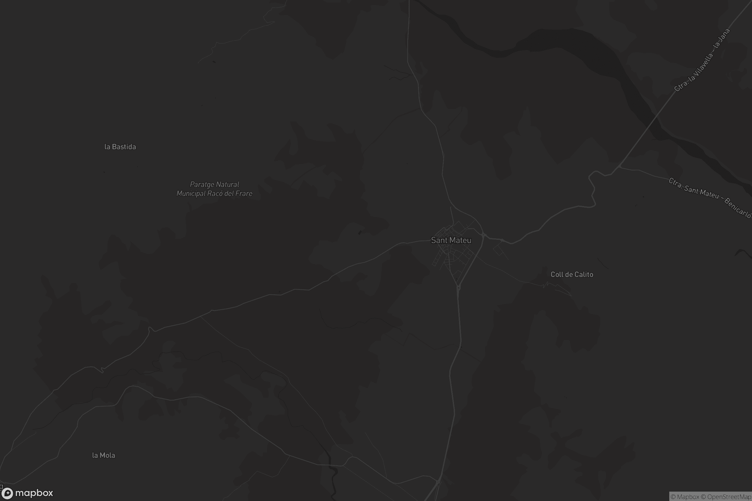 Mapa de Sant Mateu