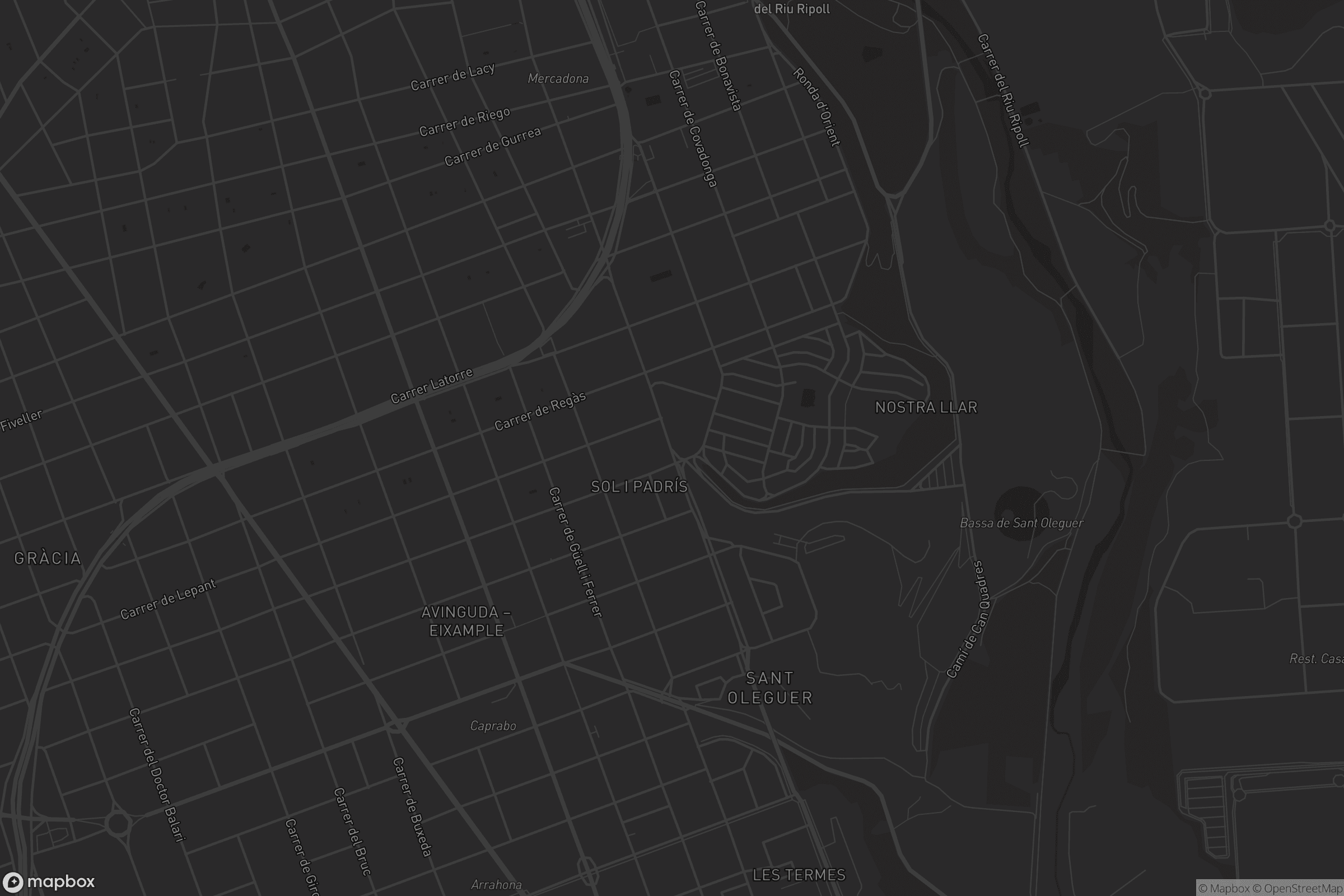 Mapa de Sant Oleguer