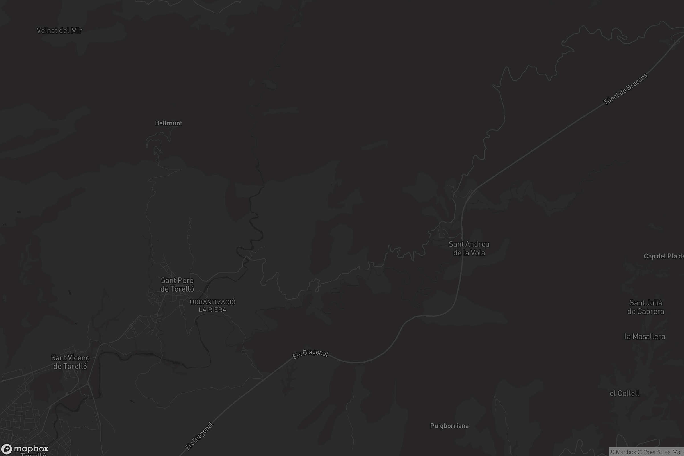 Mapa de Sant Pere de Torelló