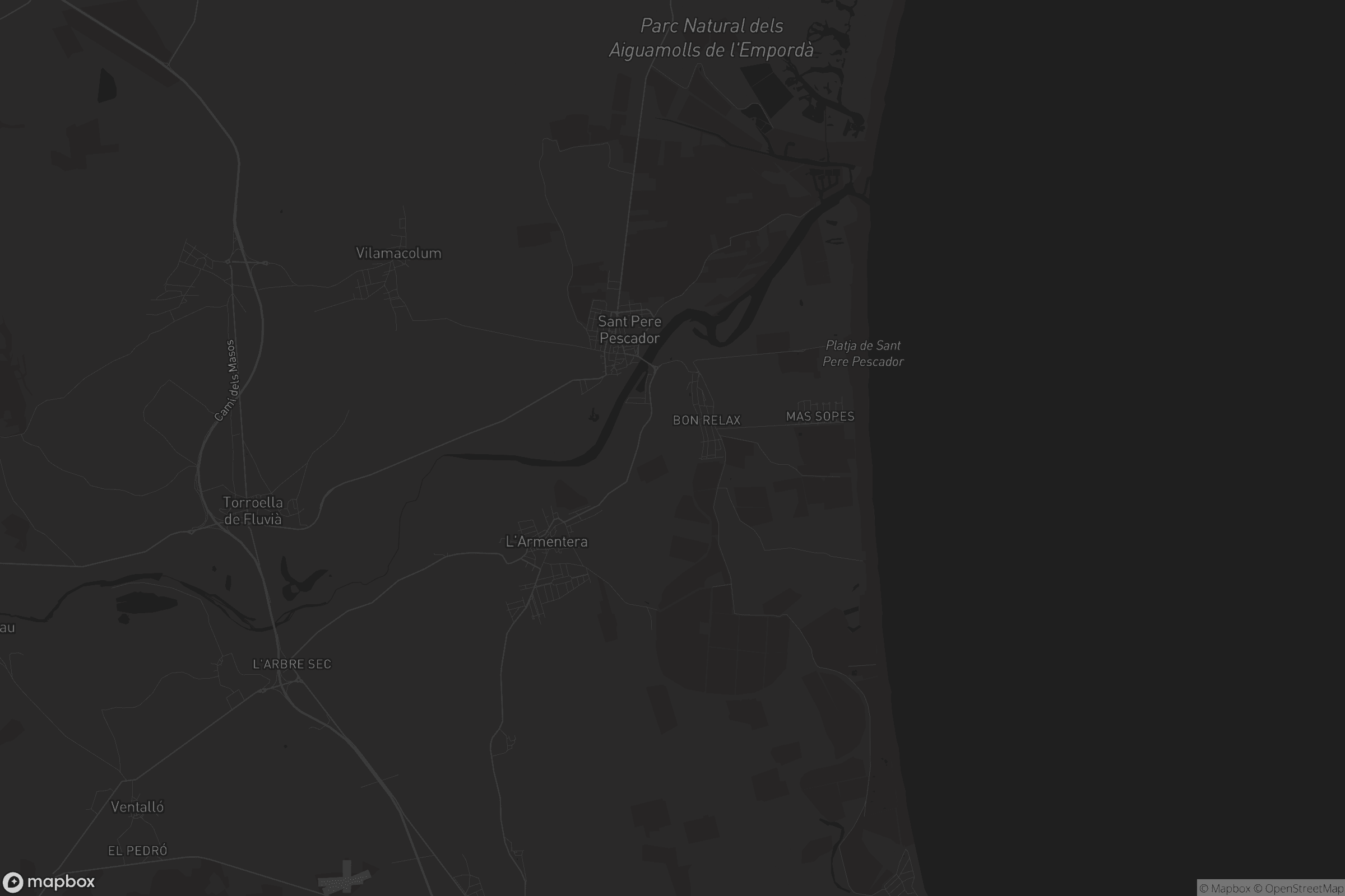 Mapa de Sant Pere Pescador