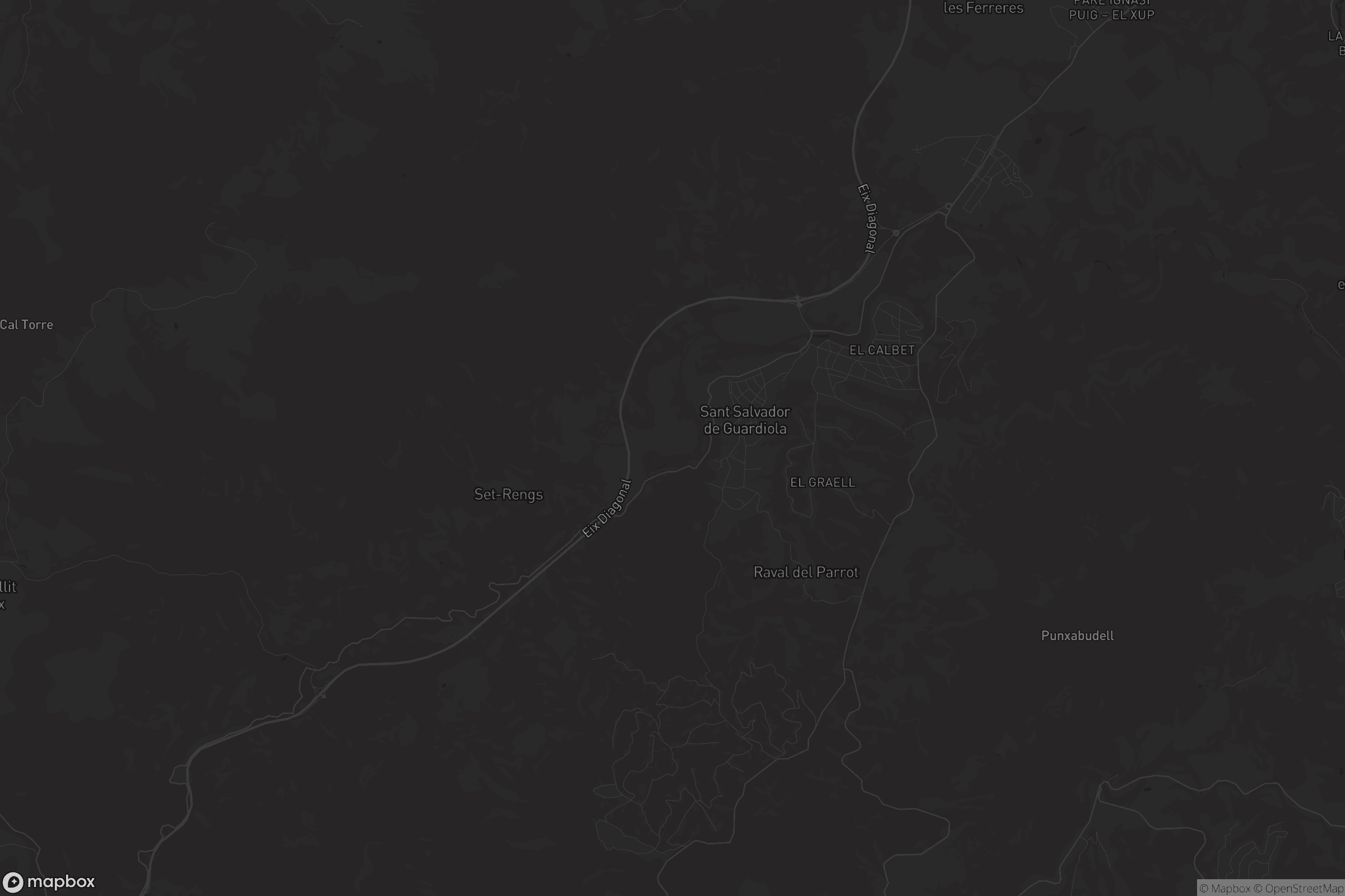 Mapa de Sant Salvador de Guardiola