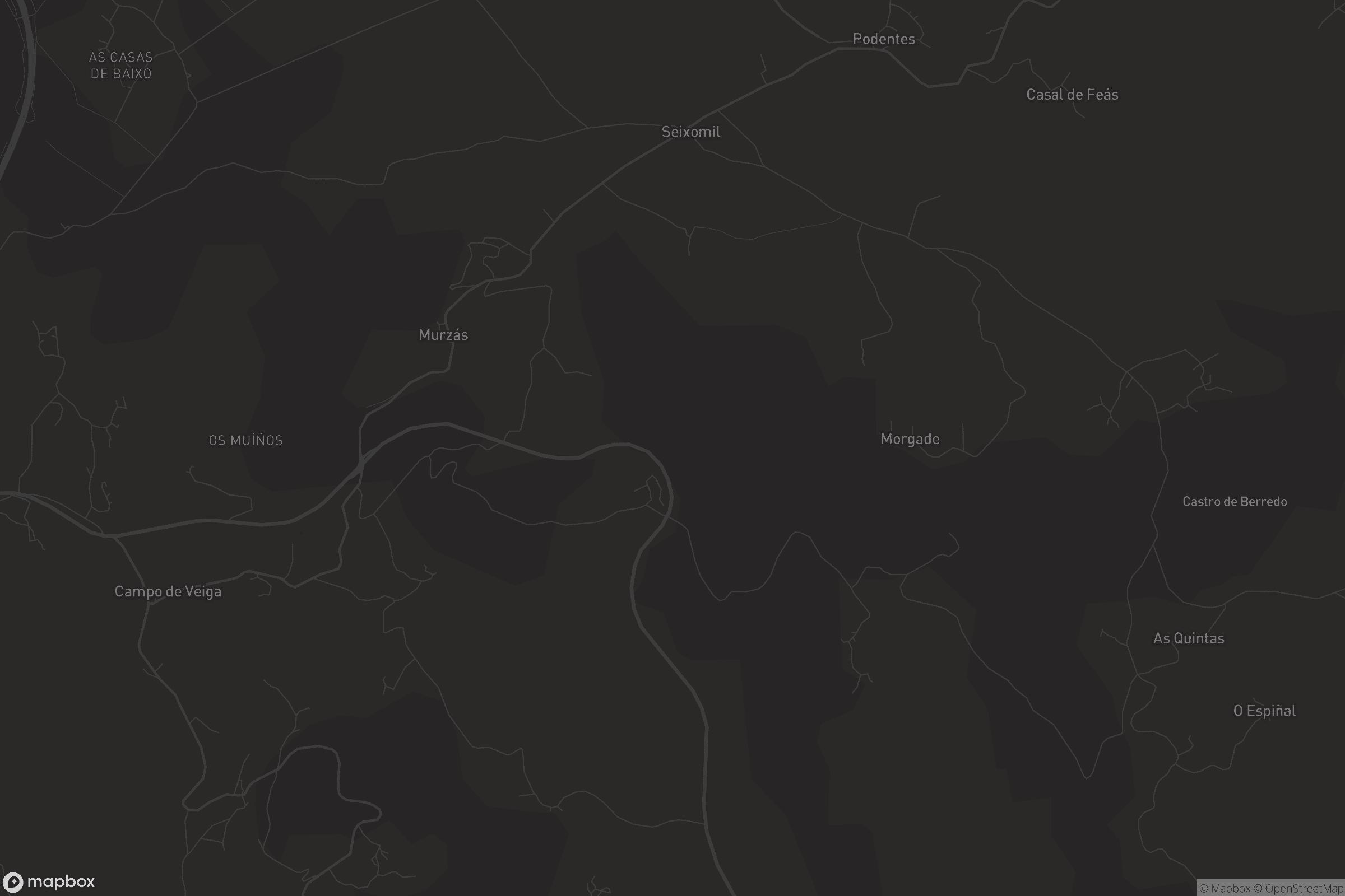 Mapa de Santa Baia de Berredo