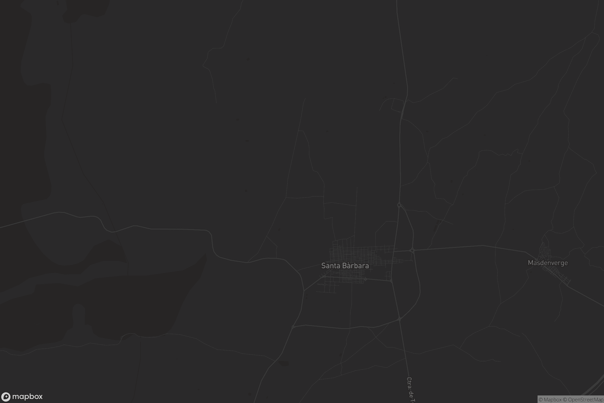 Mapa de Santa Bàrbara