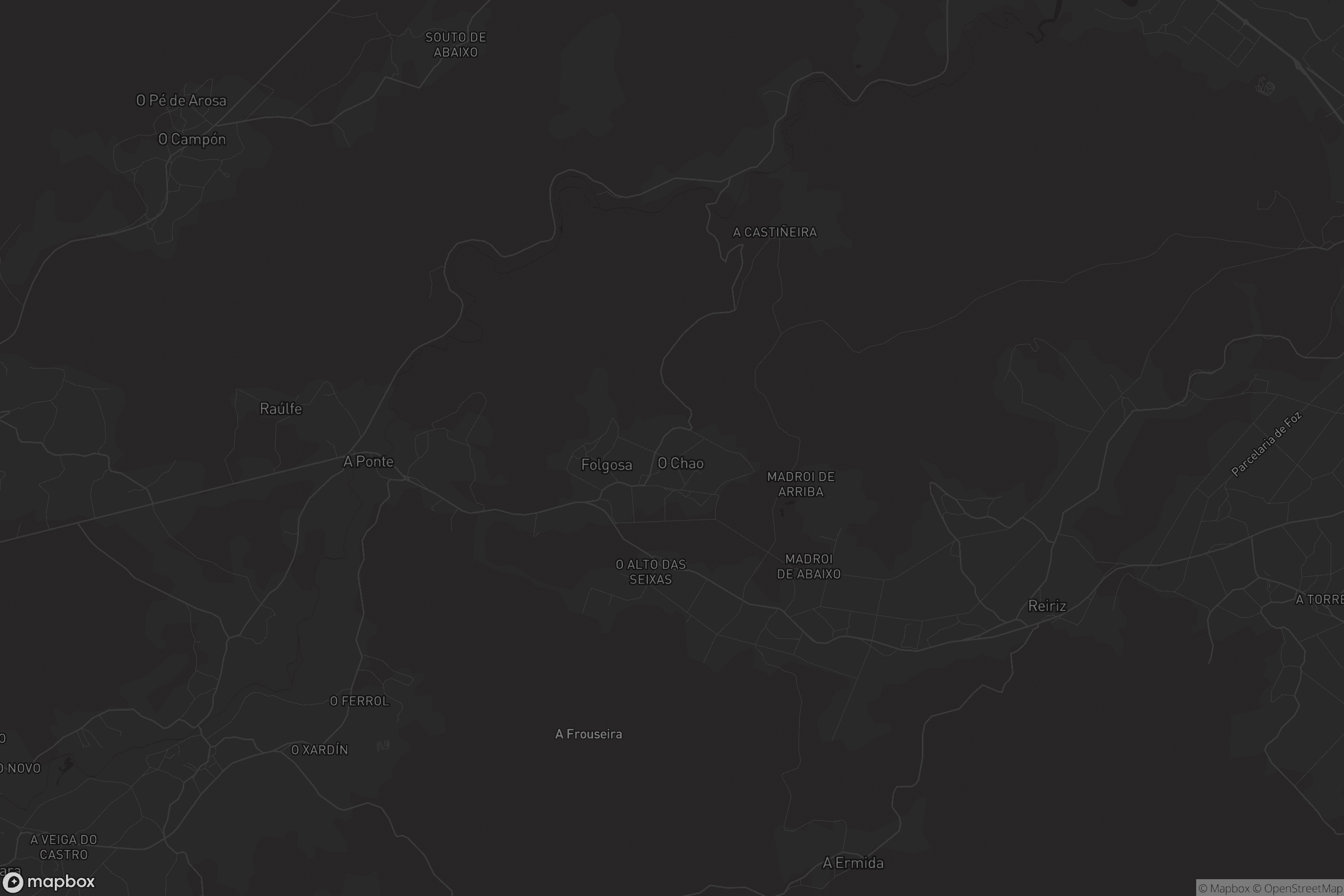 Mapa de Santa Cilla do Valadouro