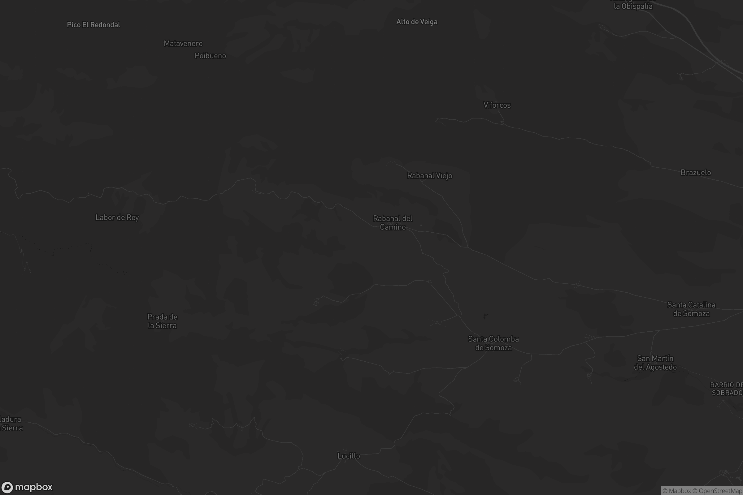 Mapa de Santa Colomba de Somoza