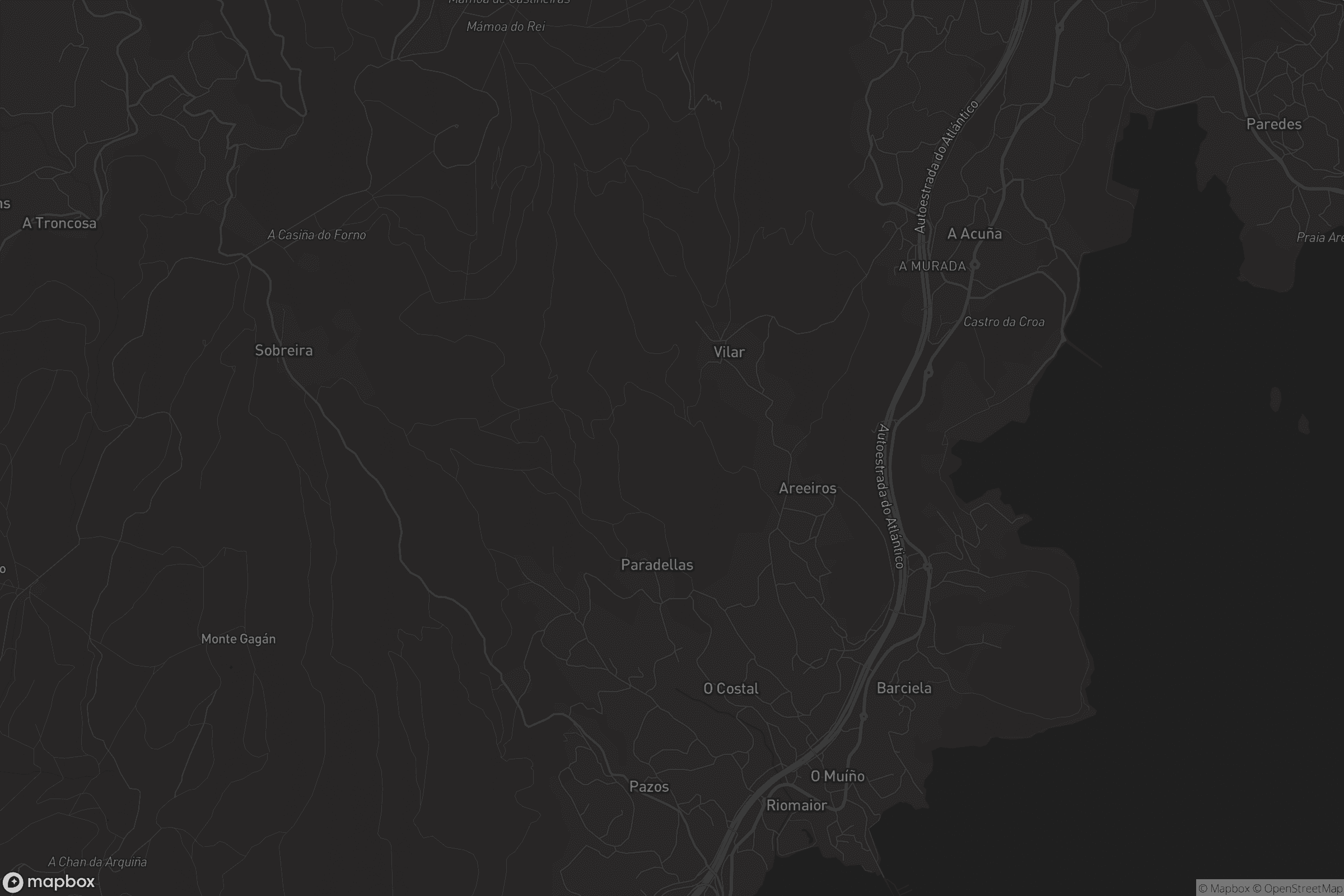 Mapa de Santa Cristina de Cobres