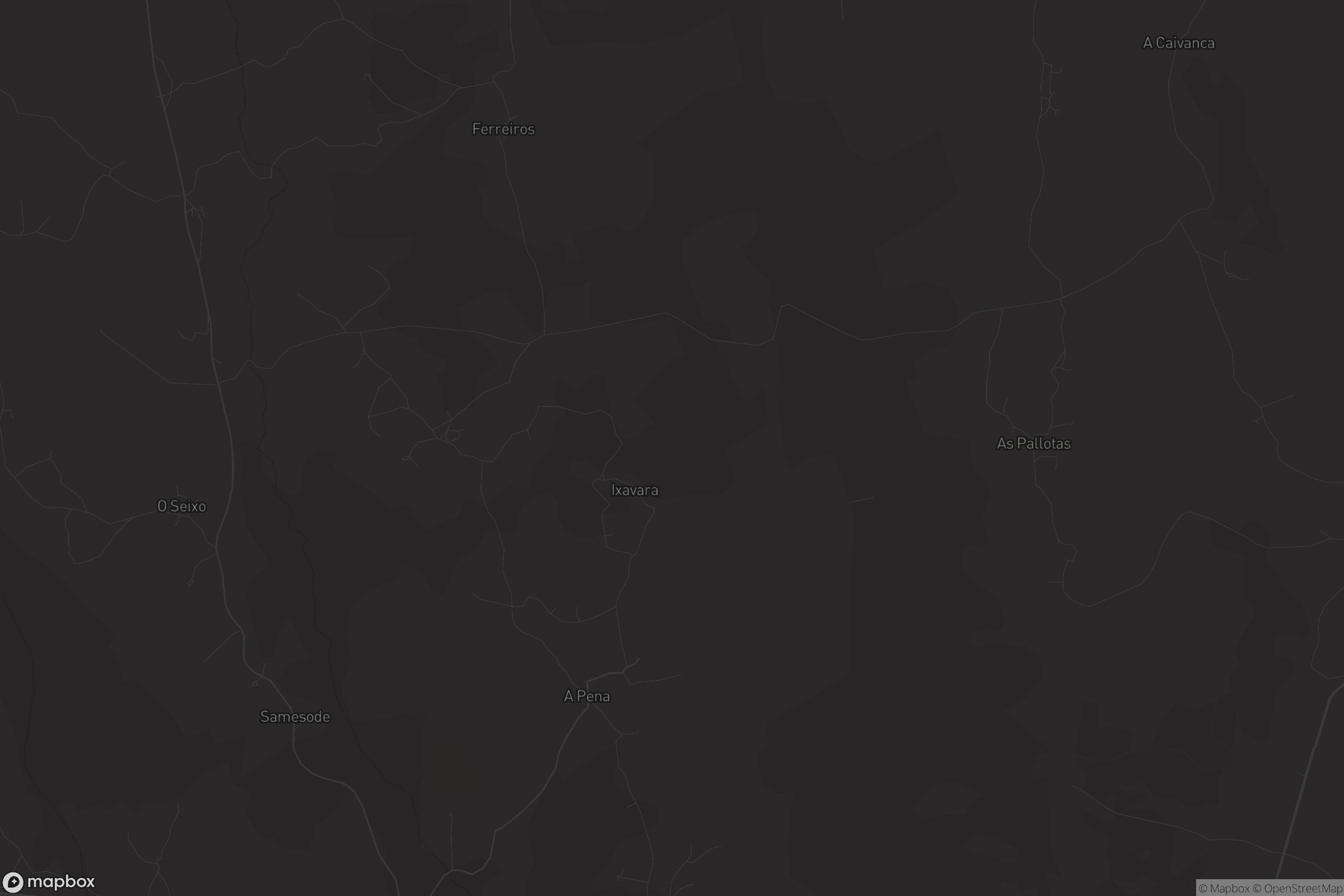 Mapa de Santa Cruz de Parga