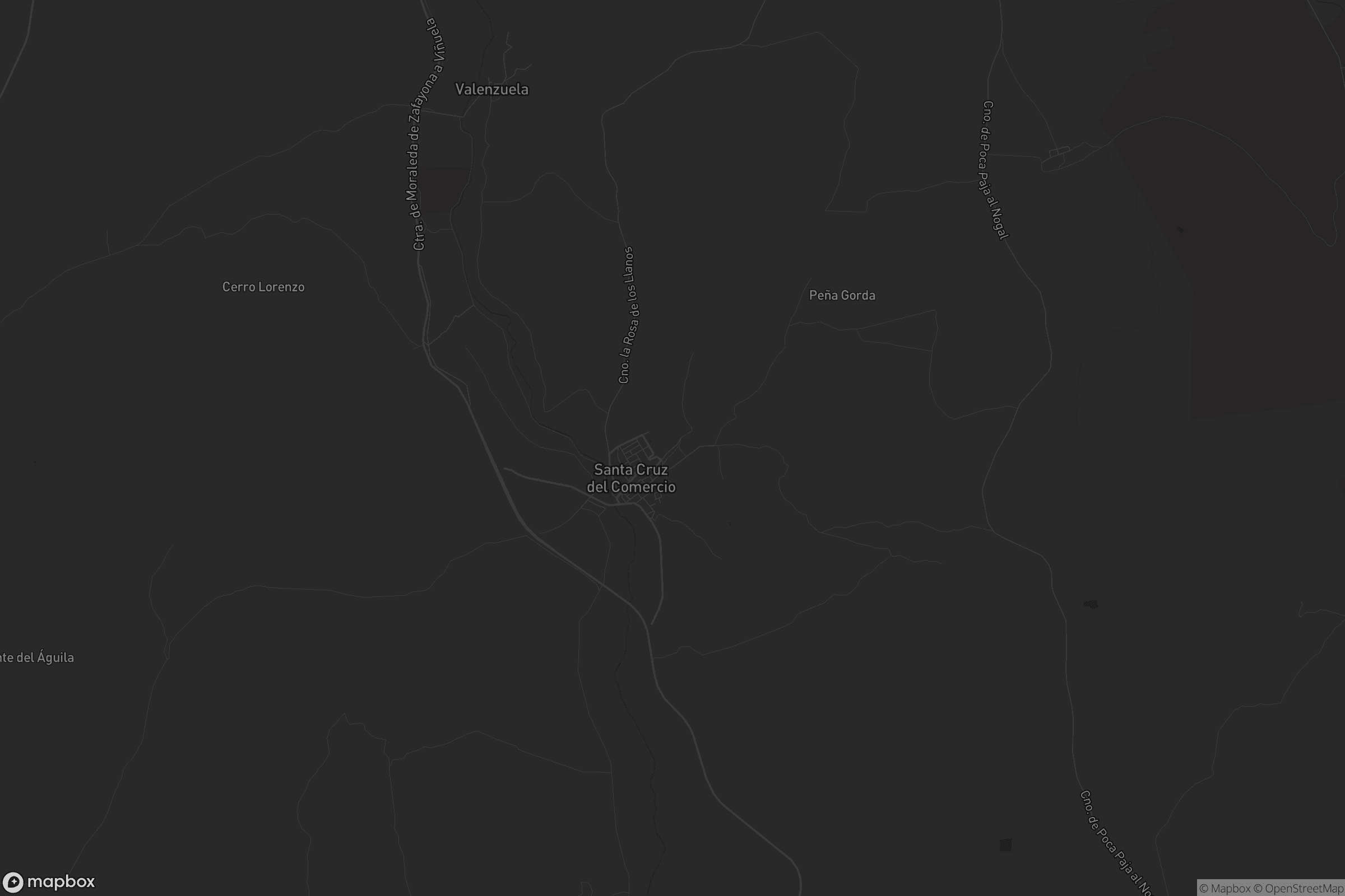 Mapa de Santa Cruz del Comercio