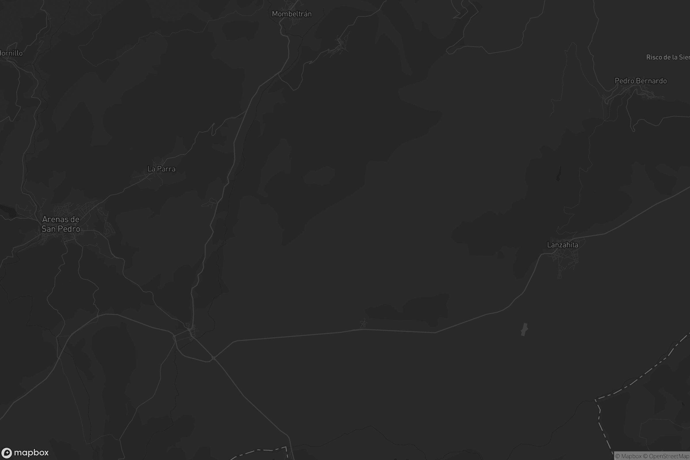 Mapa de Santa Cruz del Valle