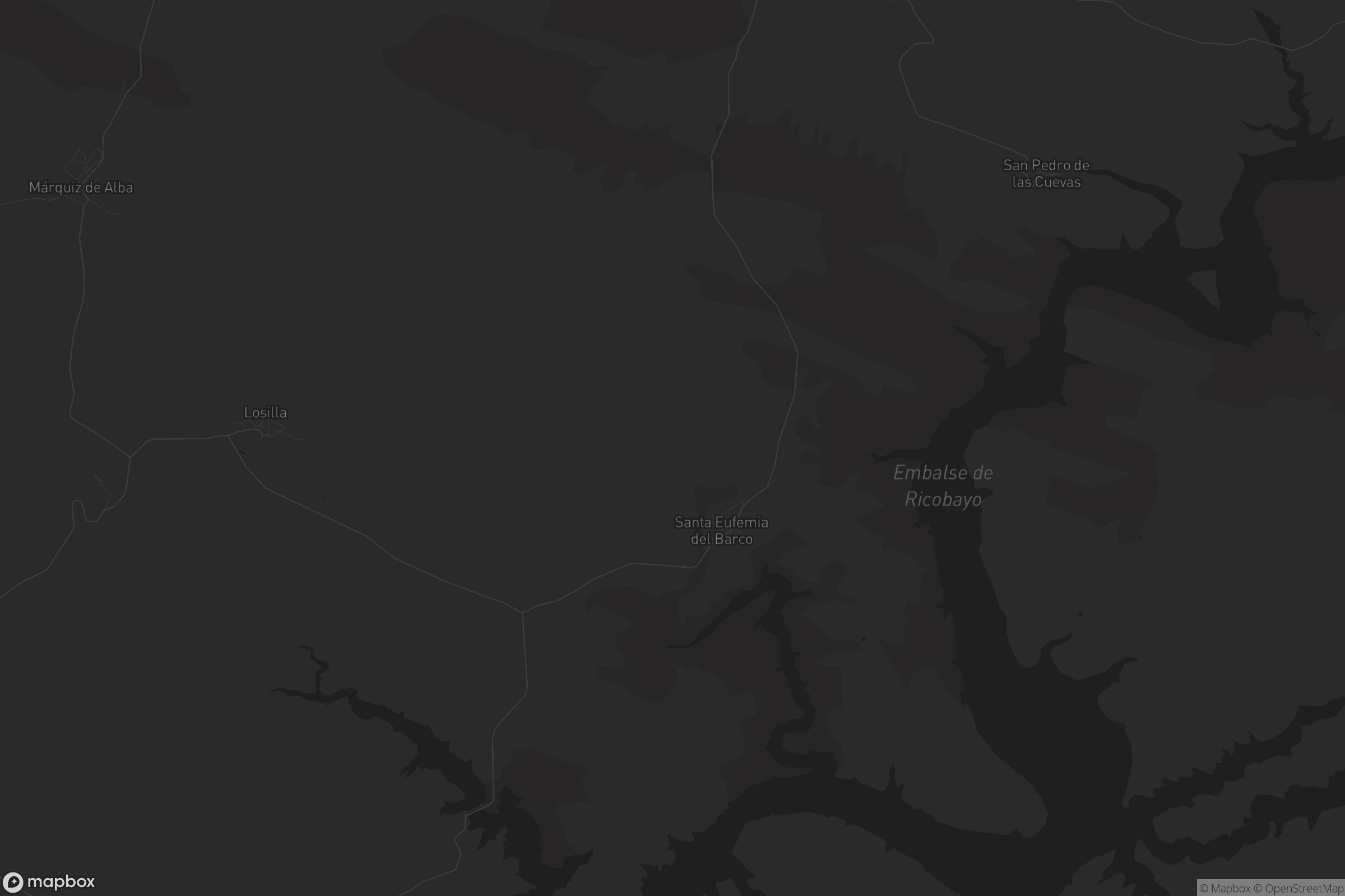 Mapa de Santa Eufemia del Barco