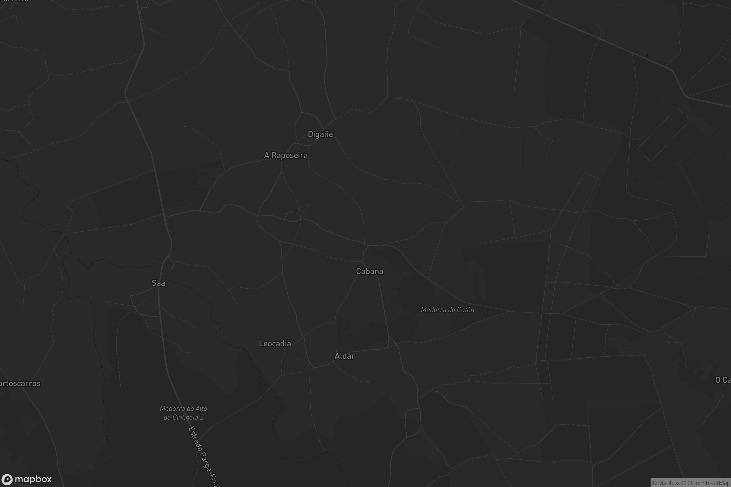 Mapa de Santa Locaia de Parga
