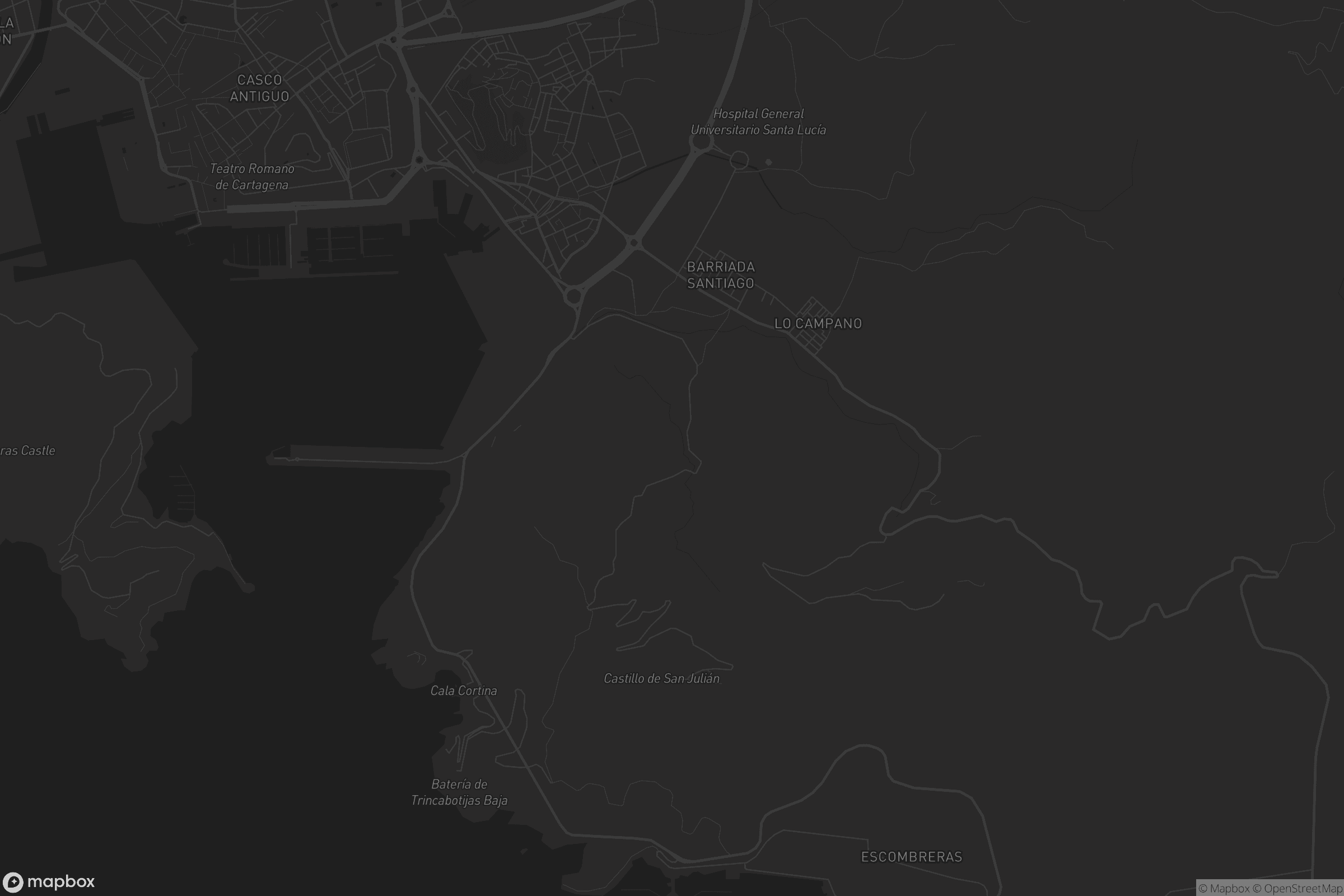 Mapa de Santa Lucía