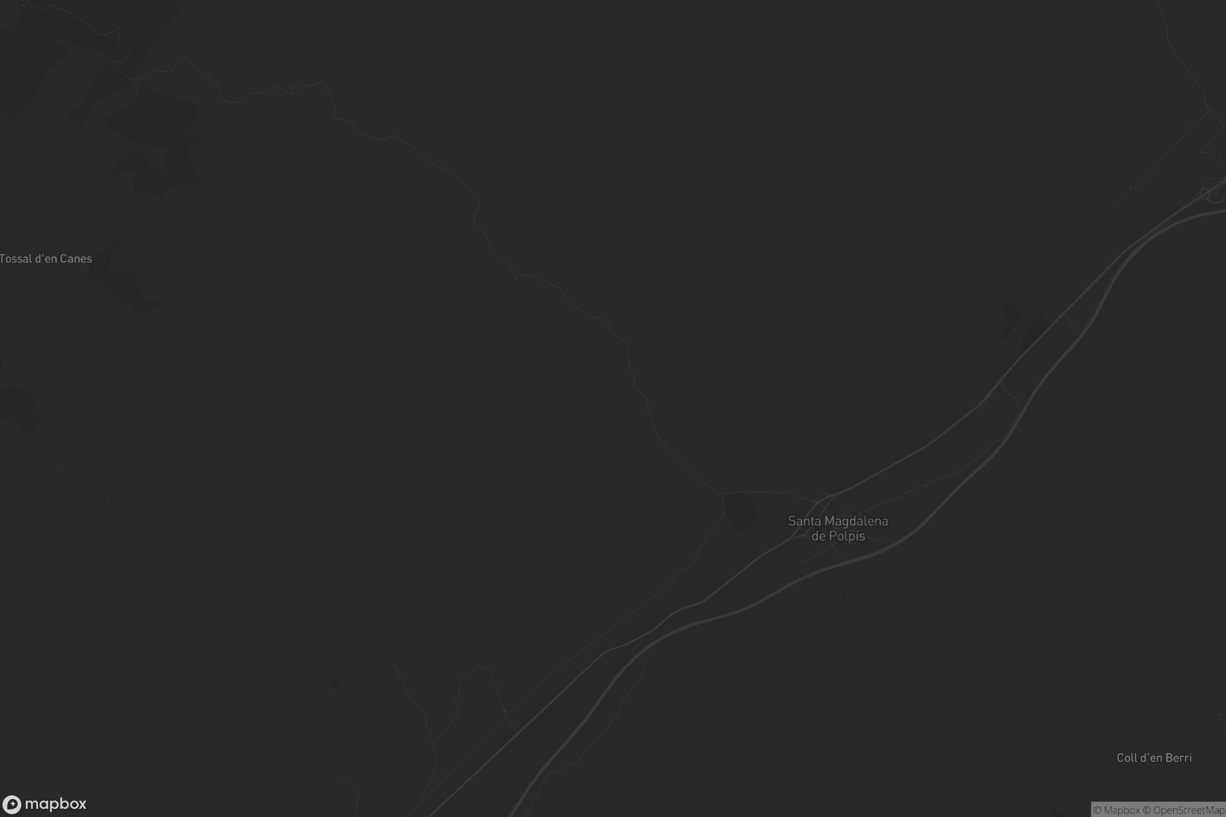 Mapa de Santa Magdalena de Pulpis