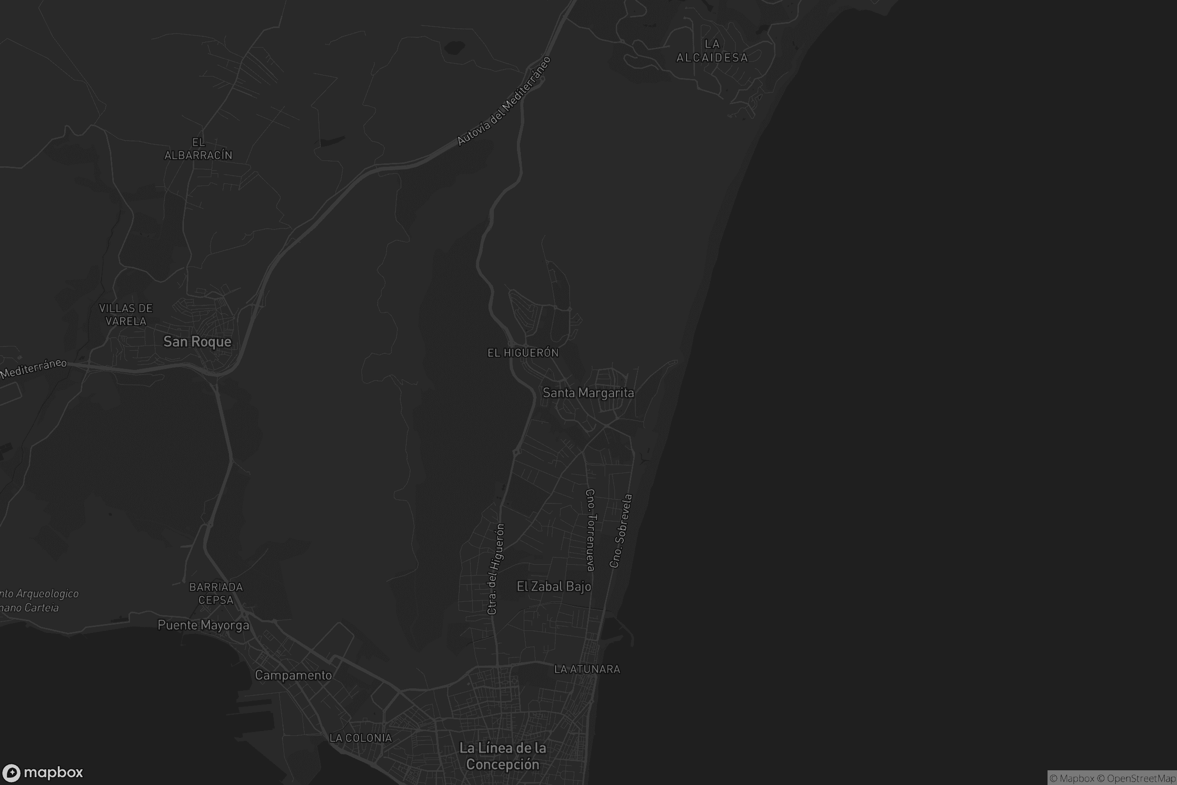 Mapa de Santa Margarita