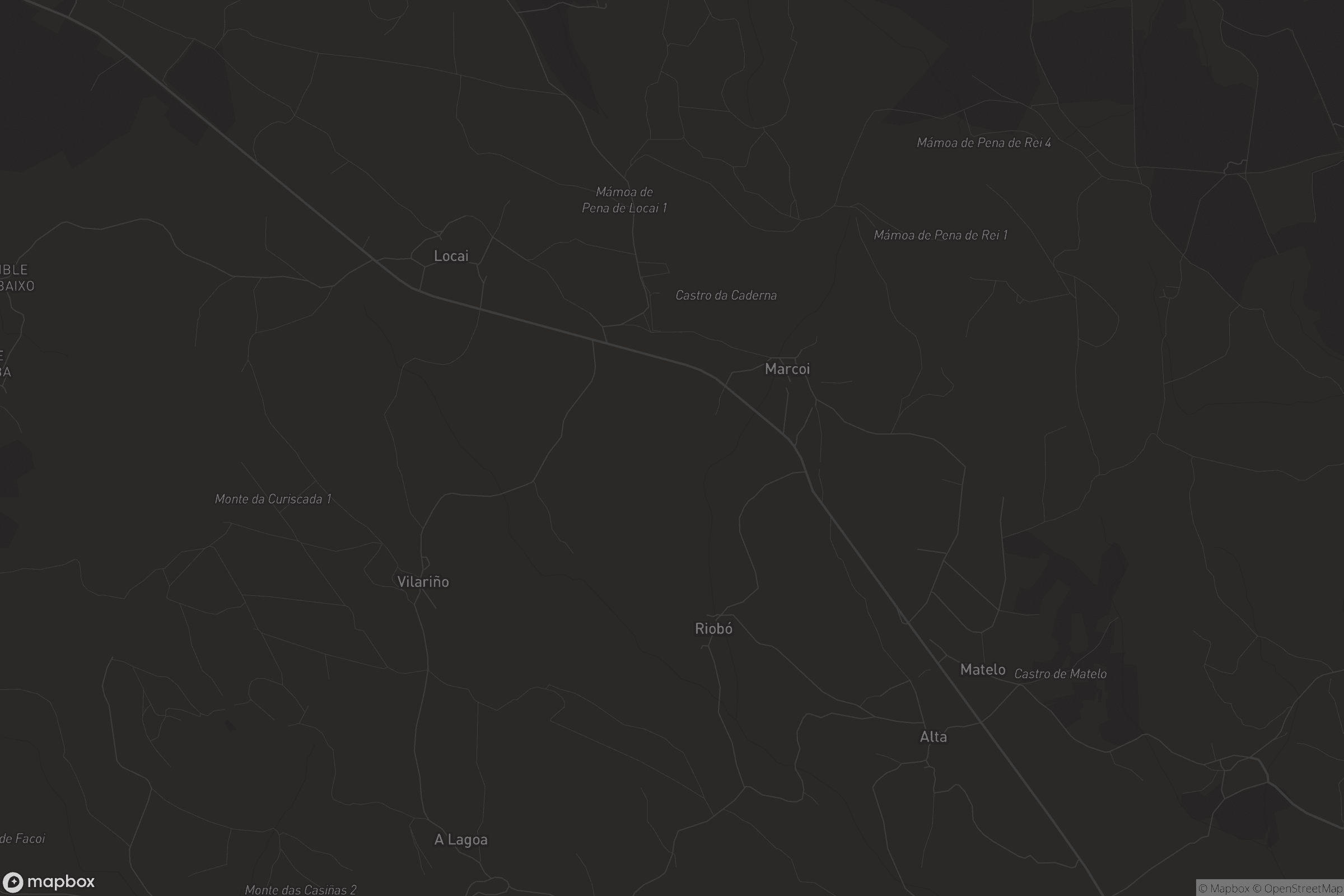 Mapa de Santa María de Alta