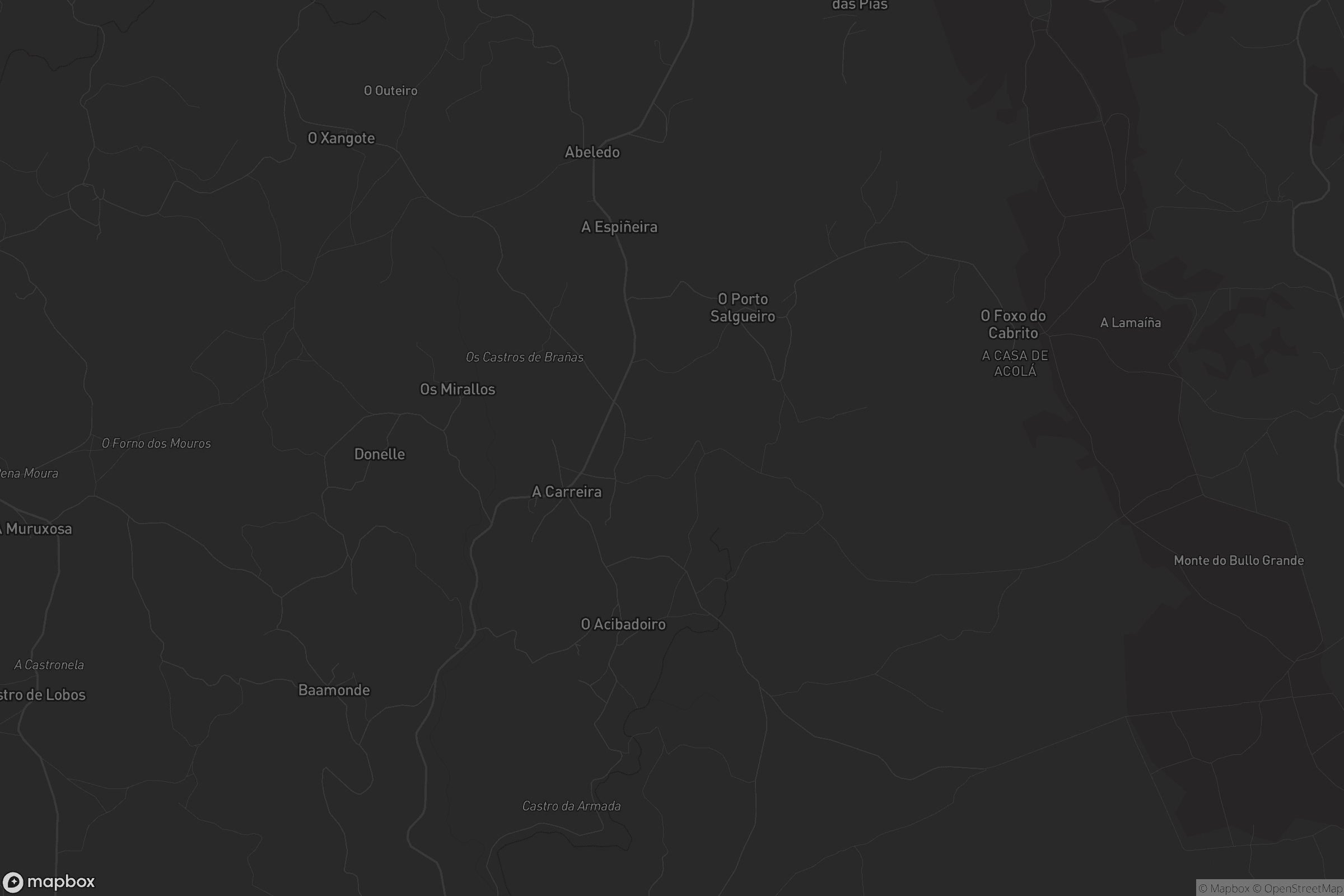 Mapa de Santa María de Brañas