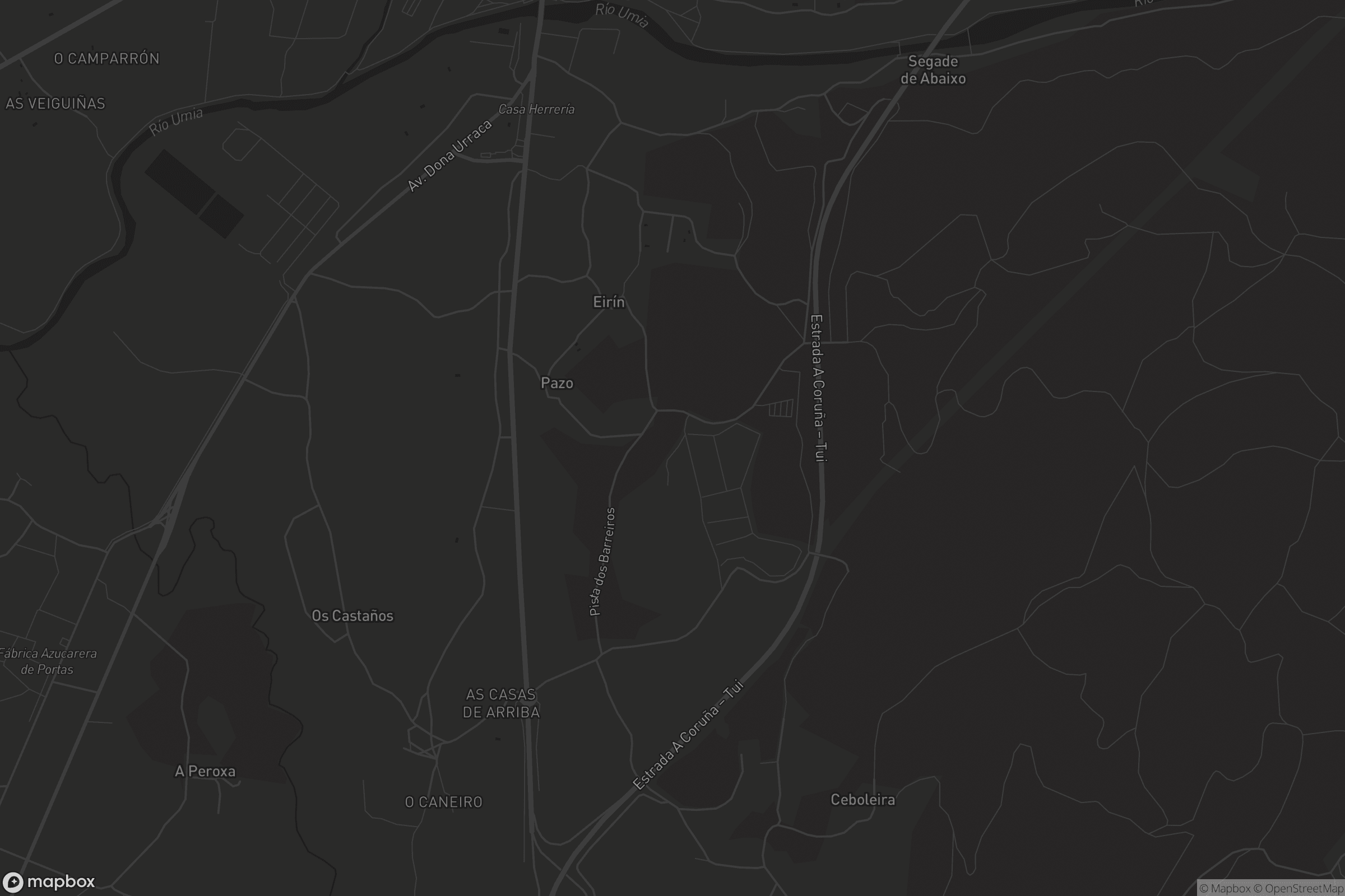 Mapa de Santa María de Caldas de Reis