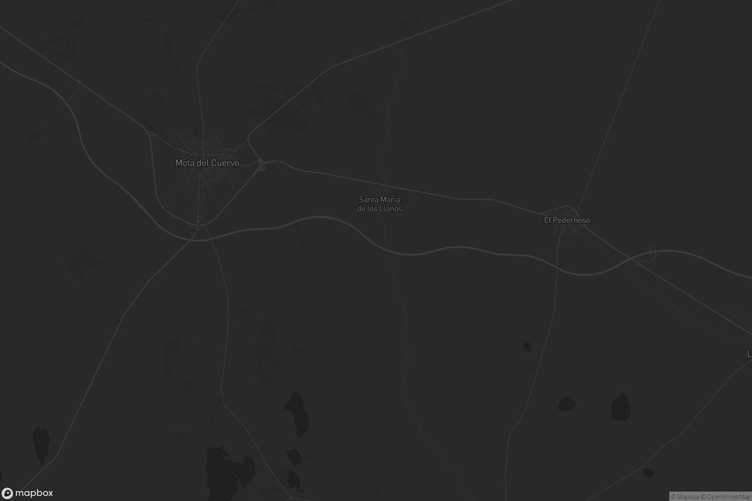Mapa de Santa María de los Llanos