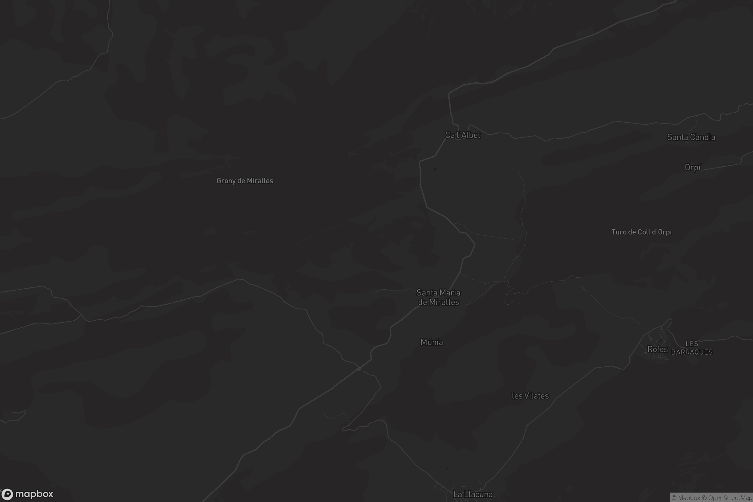 Mapa de Santa Maria de Miralles