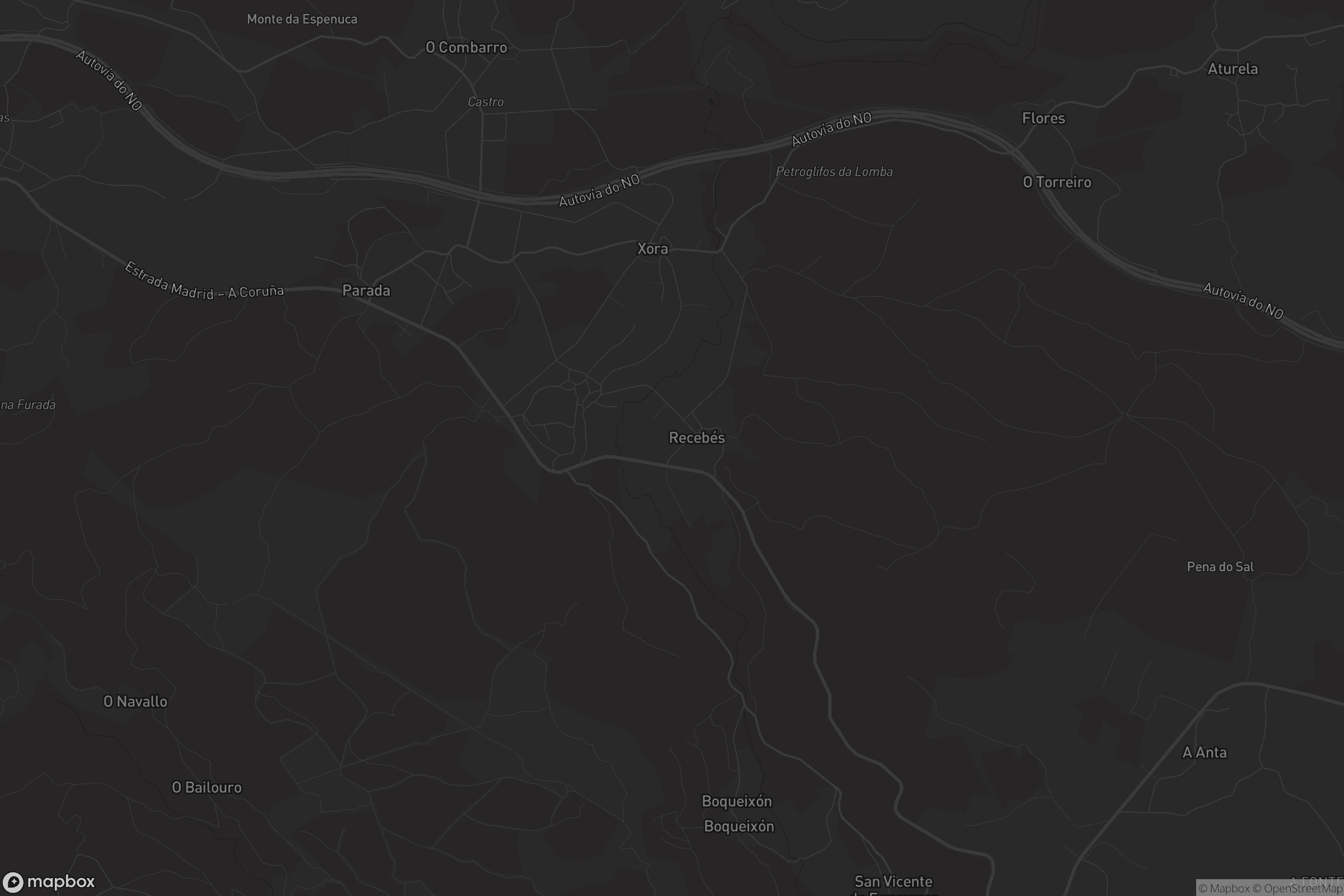 Mapa de Santa María de Ois