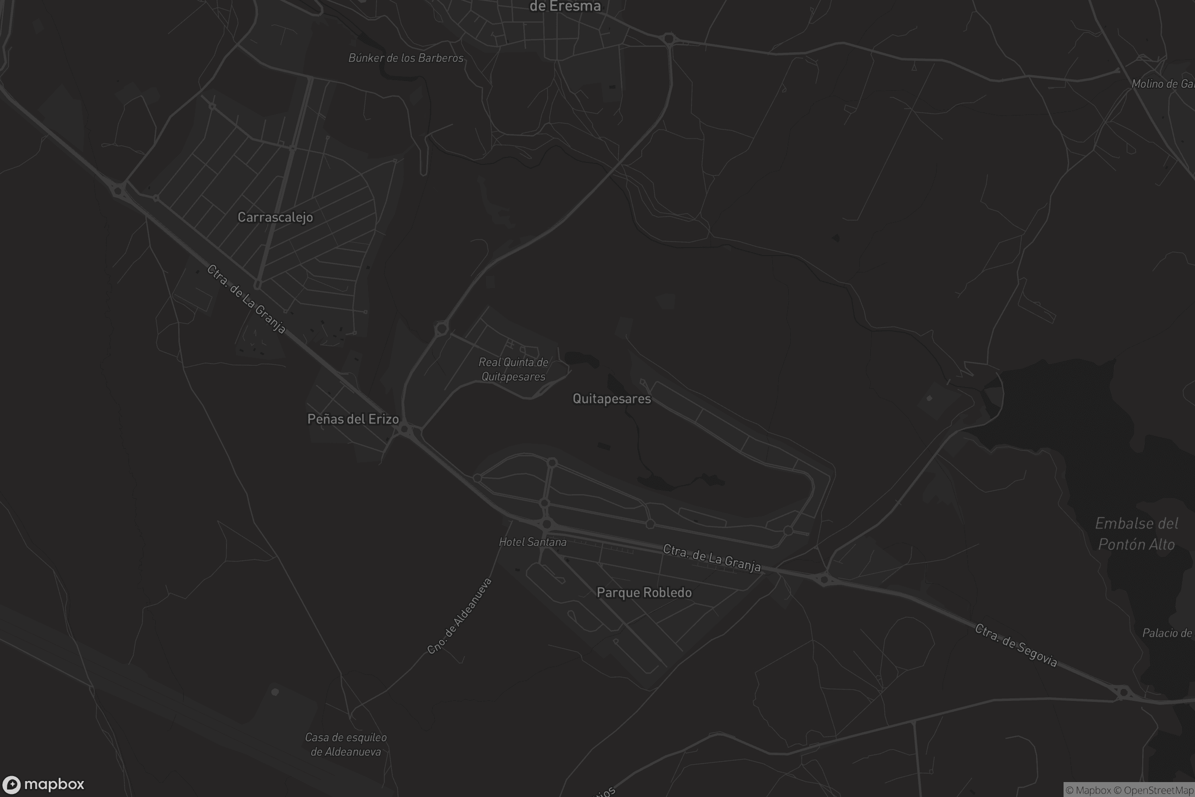Mapa de Santa María de Robledo