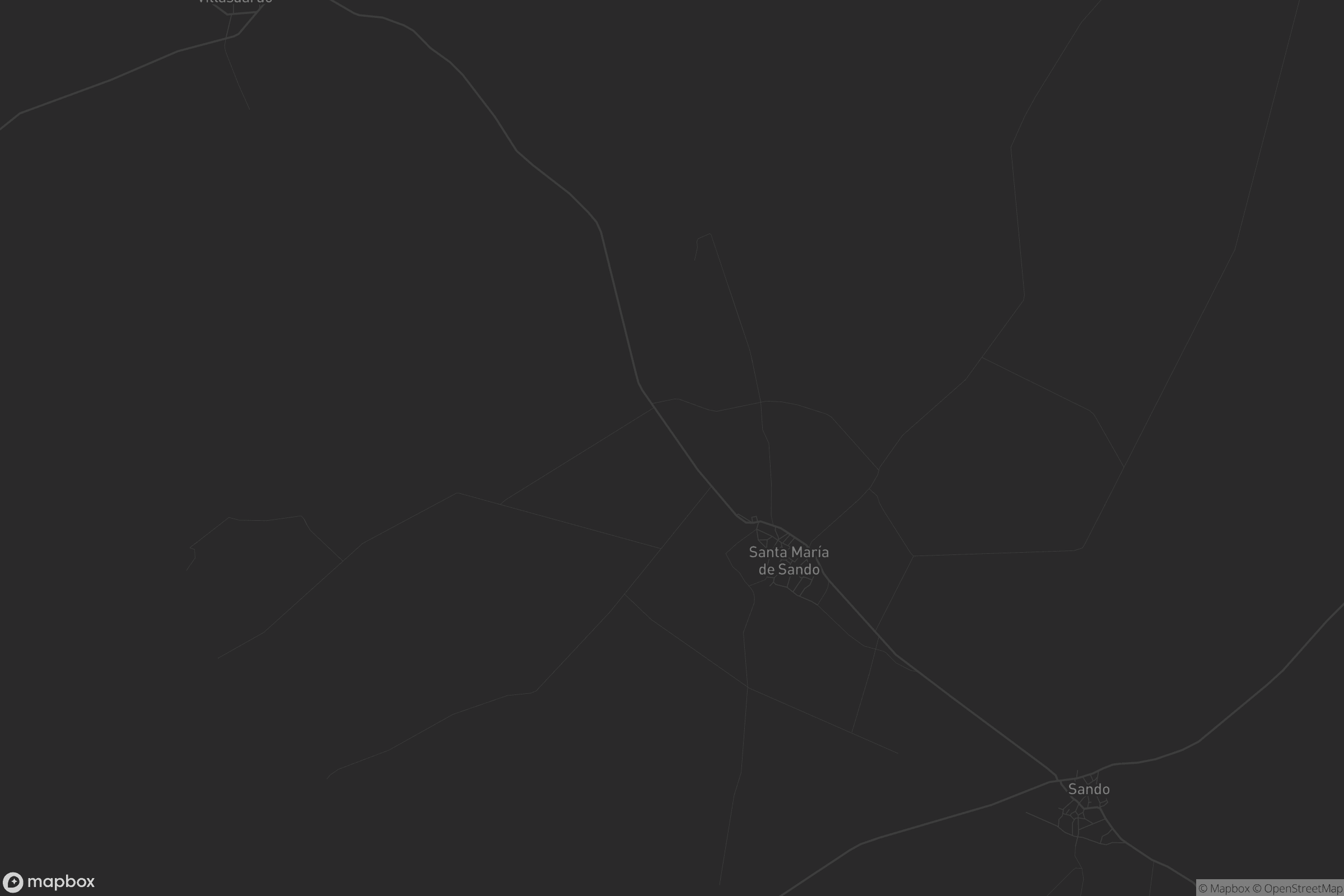 Mapa de Santa María de Sando
