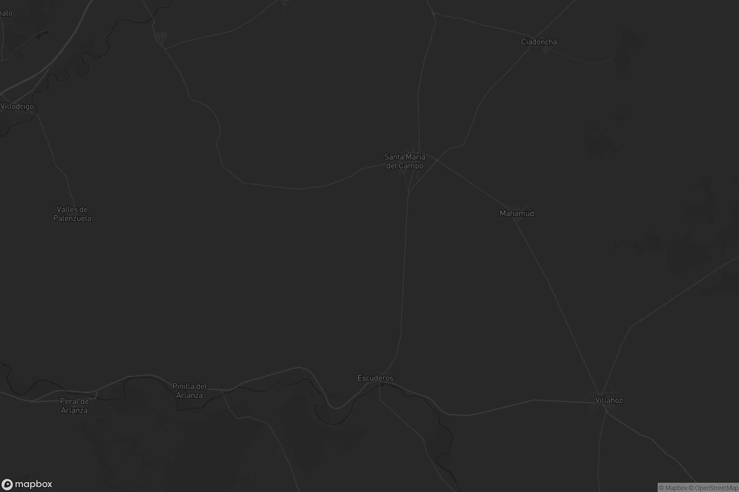 Mapa de Santa María del Campo