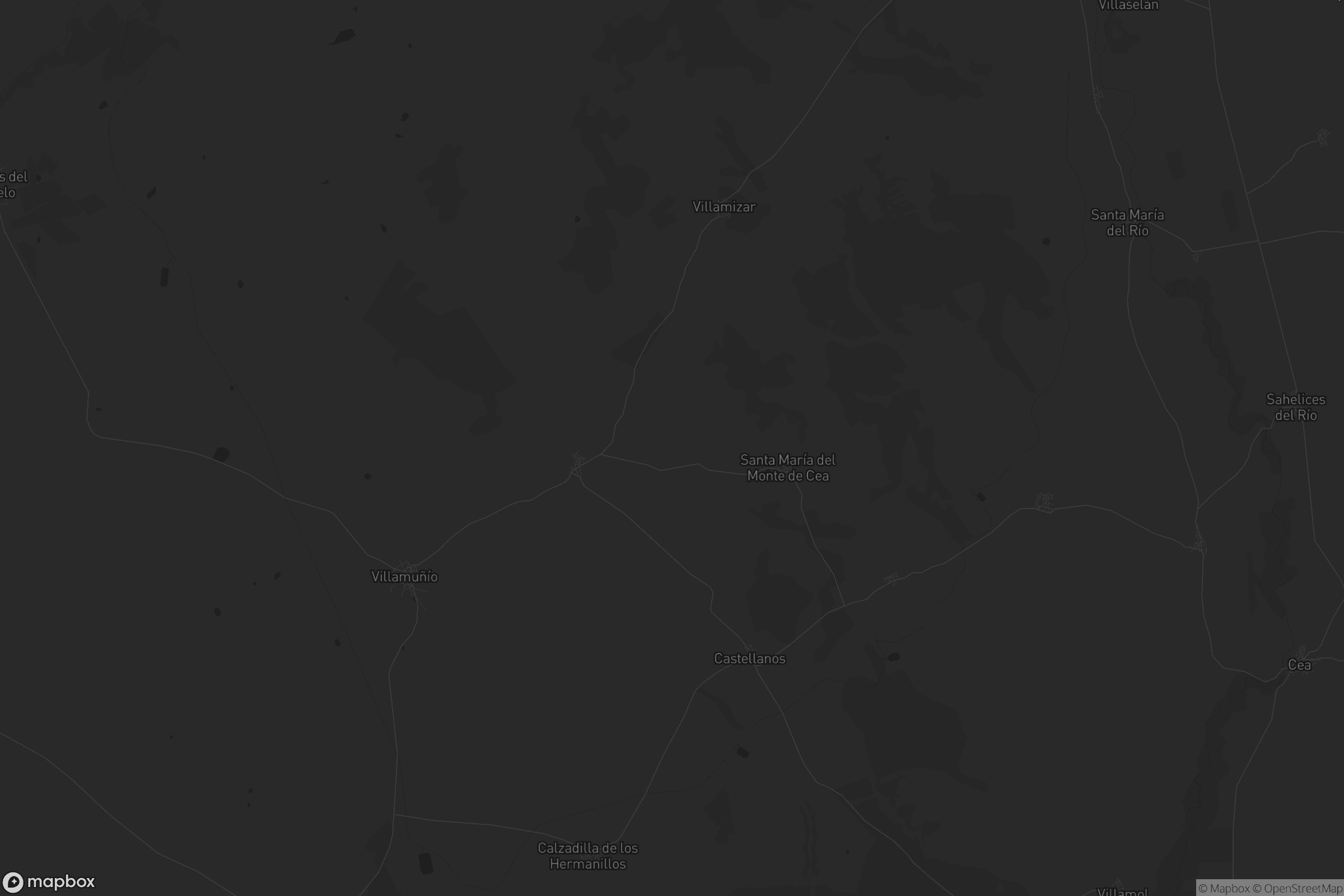 Mapa de Santa María del Monte de Cea