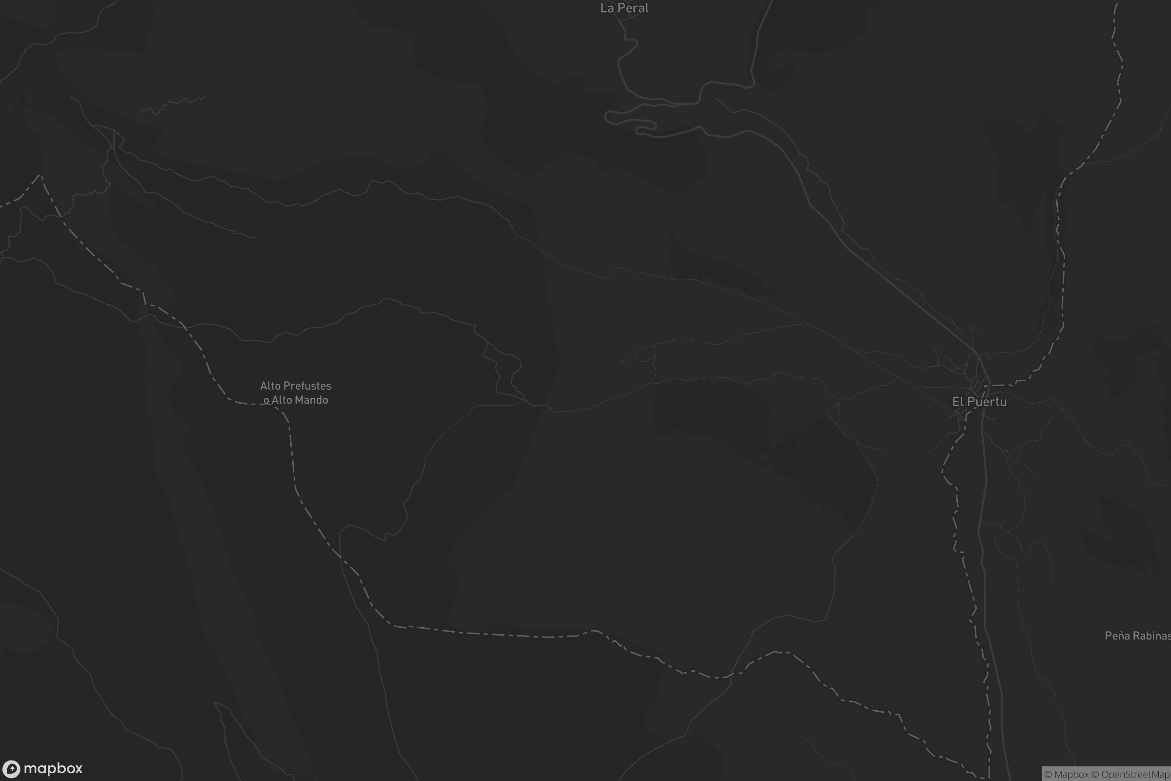 Mapa de Santa María del Puertu