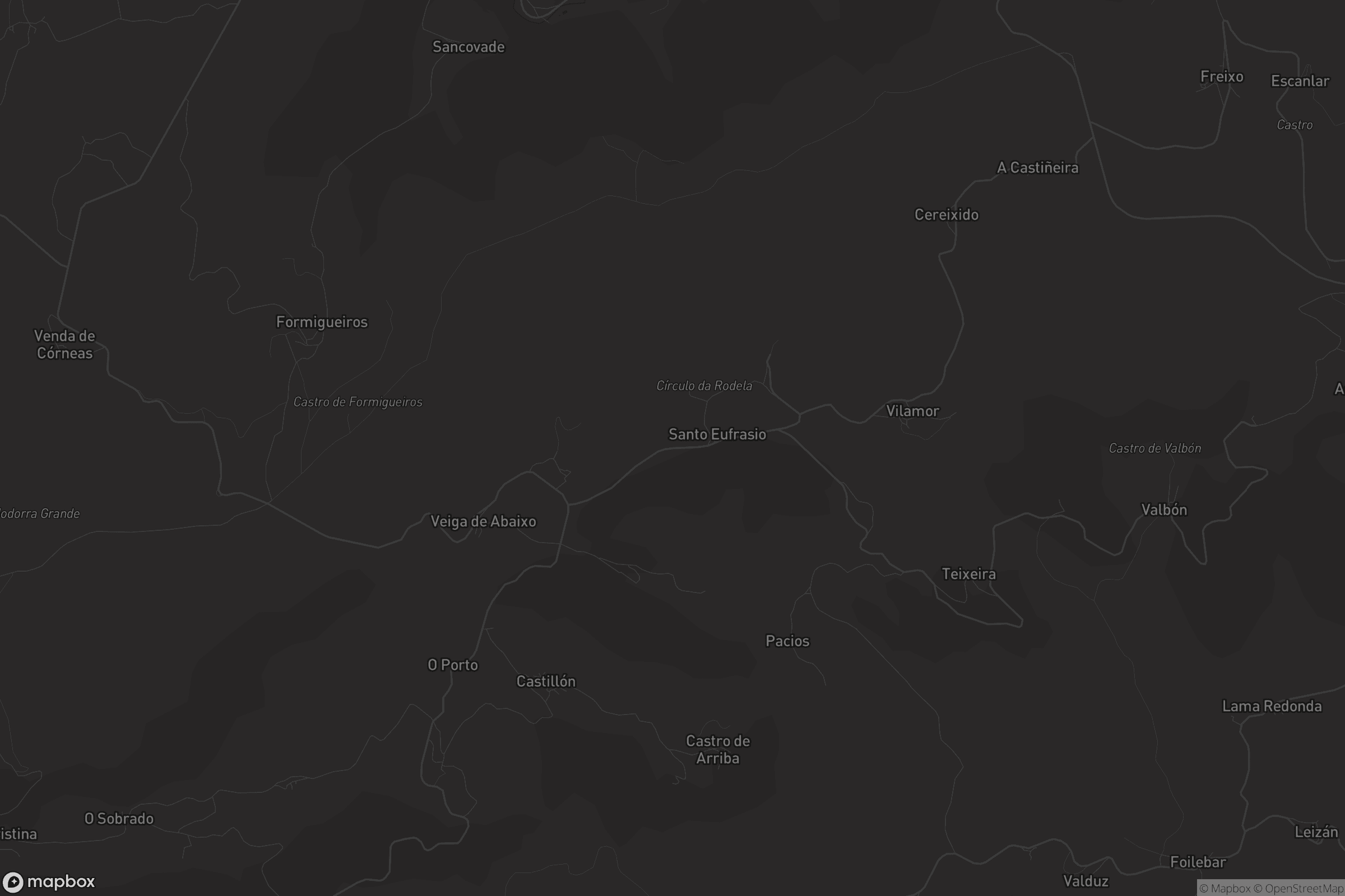 Mapa de Santa María do Mao