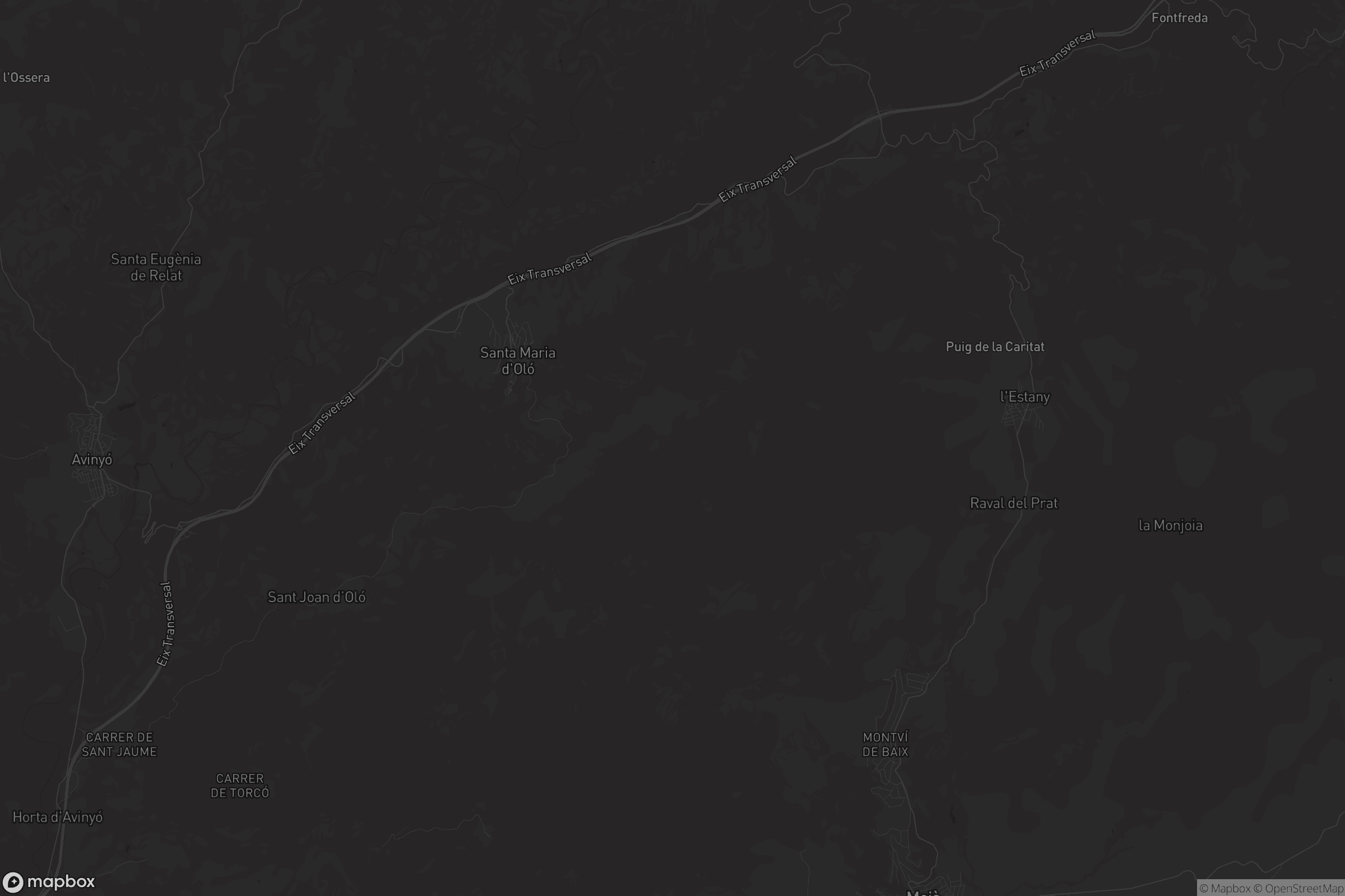 Mapa de Santa Maria d'Oló