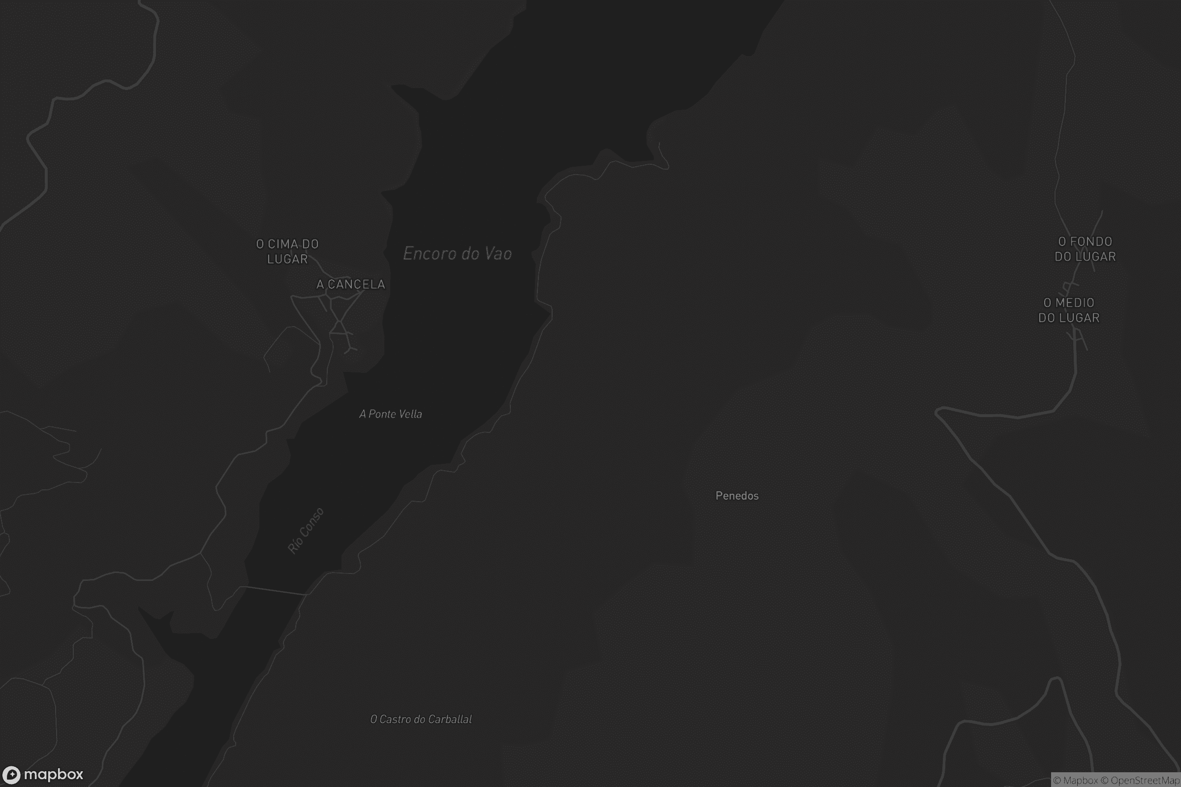 Mapa de Santa Mariña da Ponte