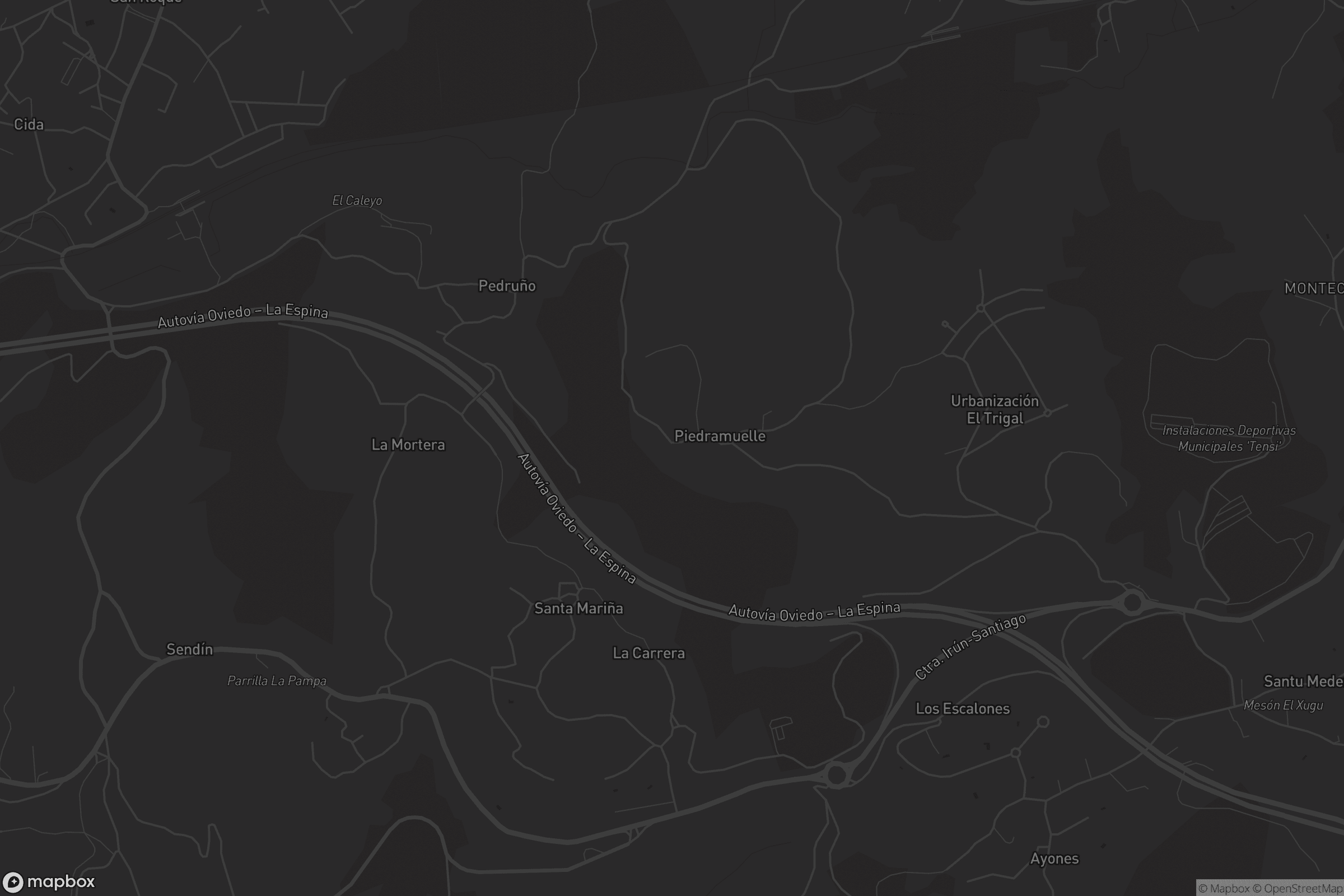 Mapa de Santa Mariña de Piedramuelle