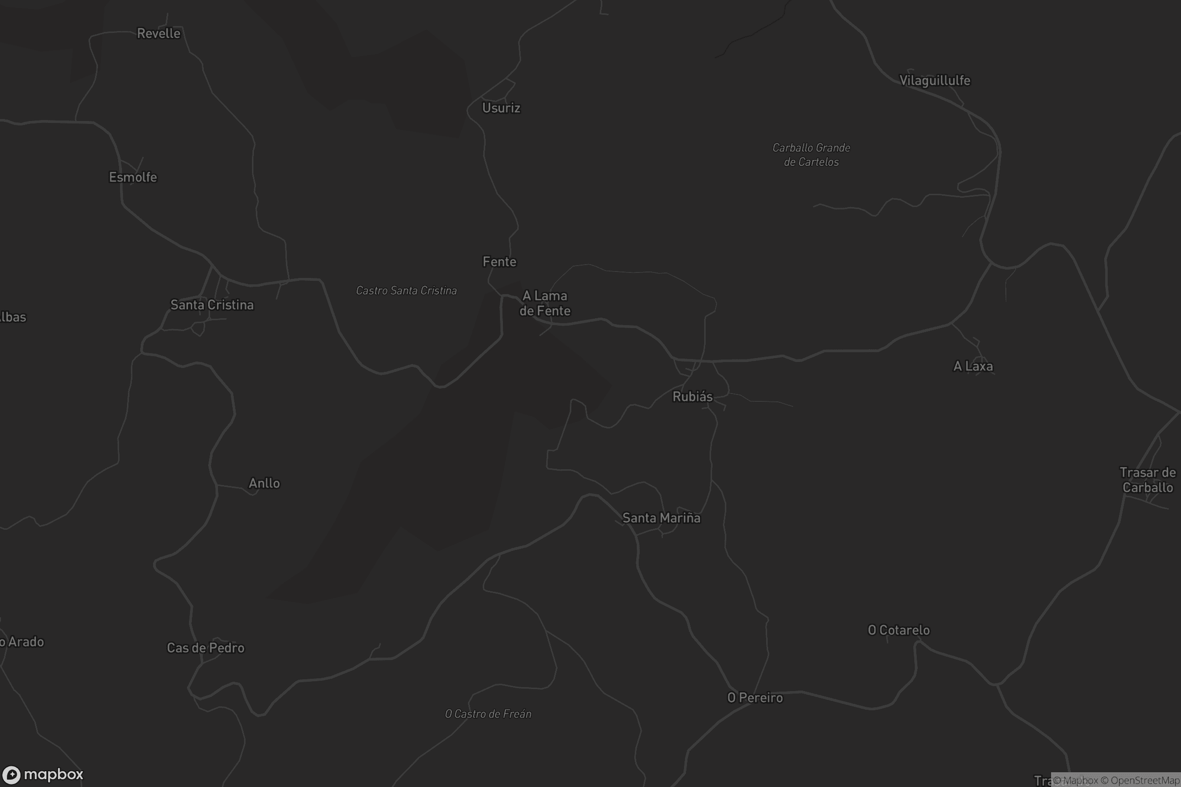 Mapa de Santa Mariña do Castro